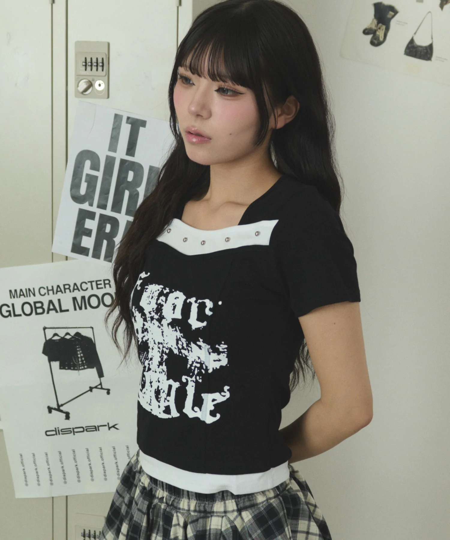 スタッズパッチロゴT - Image 3
