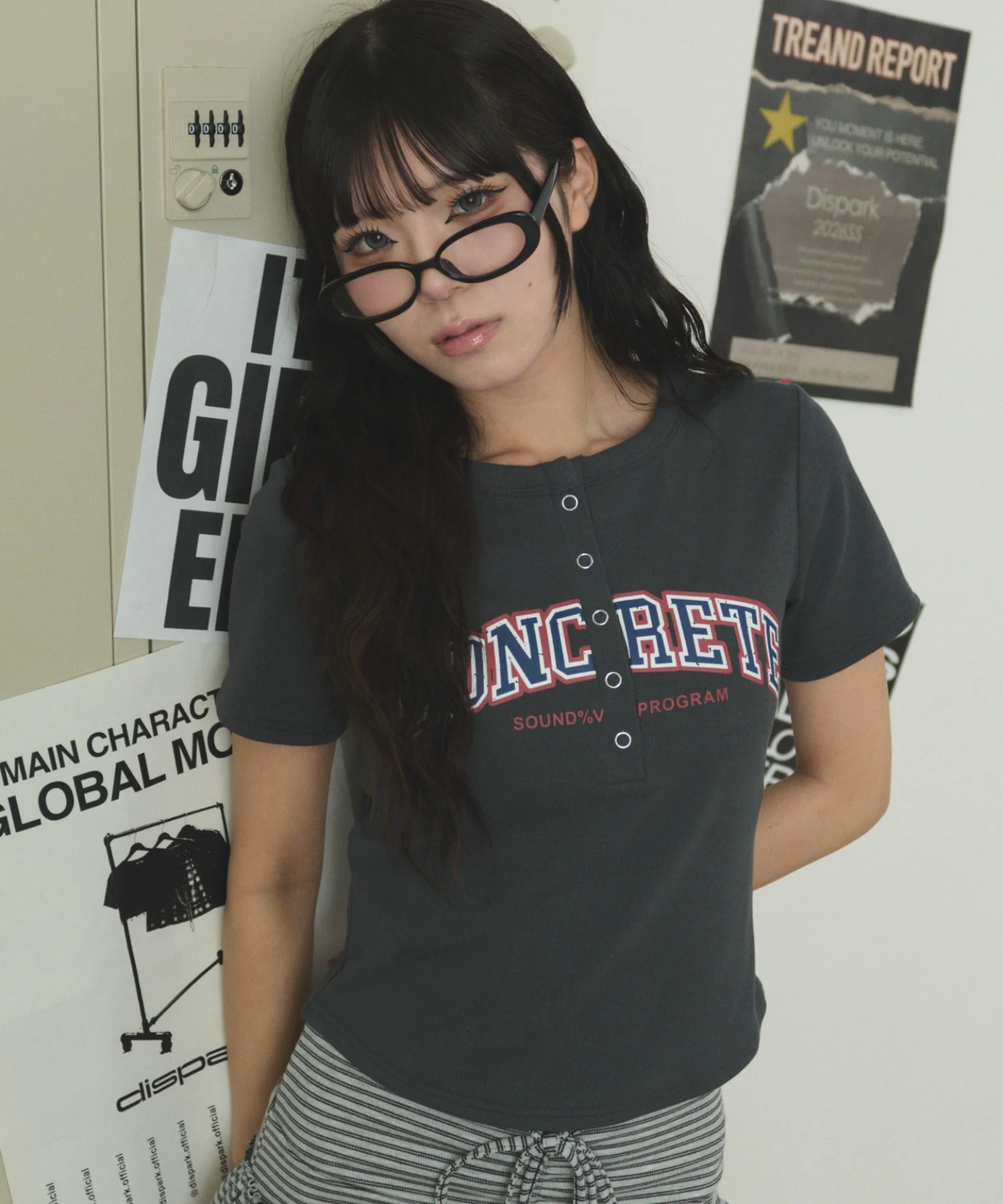 ヘンリーネックロゴSSトップ - Image 8