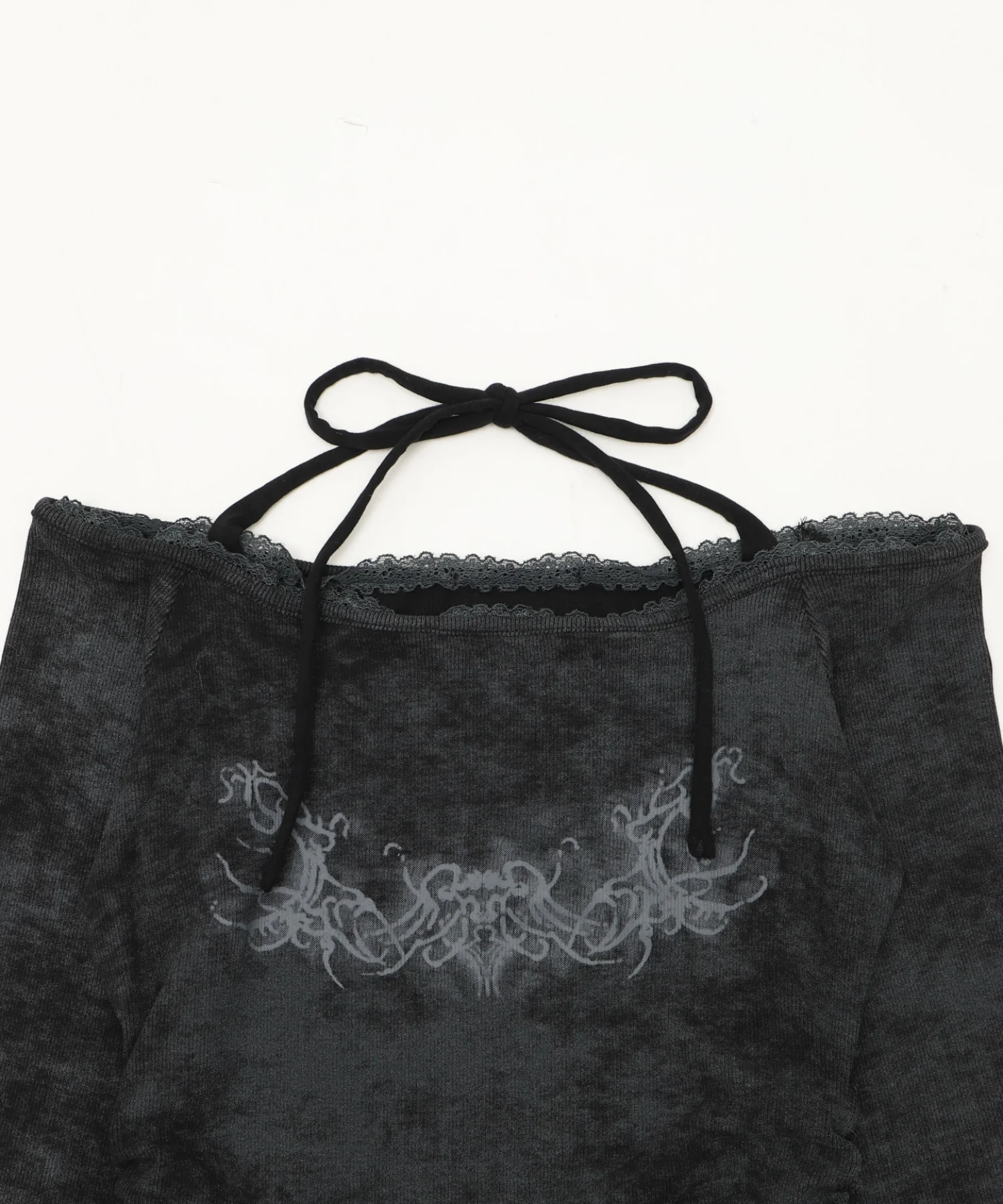 グラフィックオフショルレーストップ - Image 13
