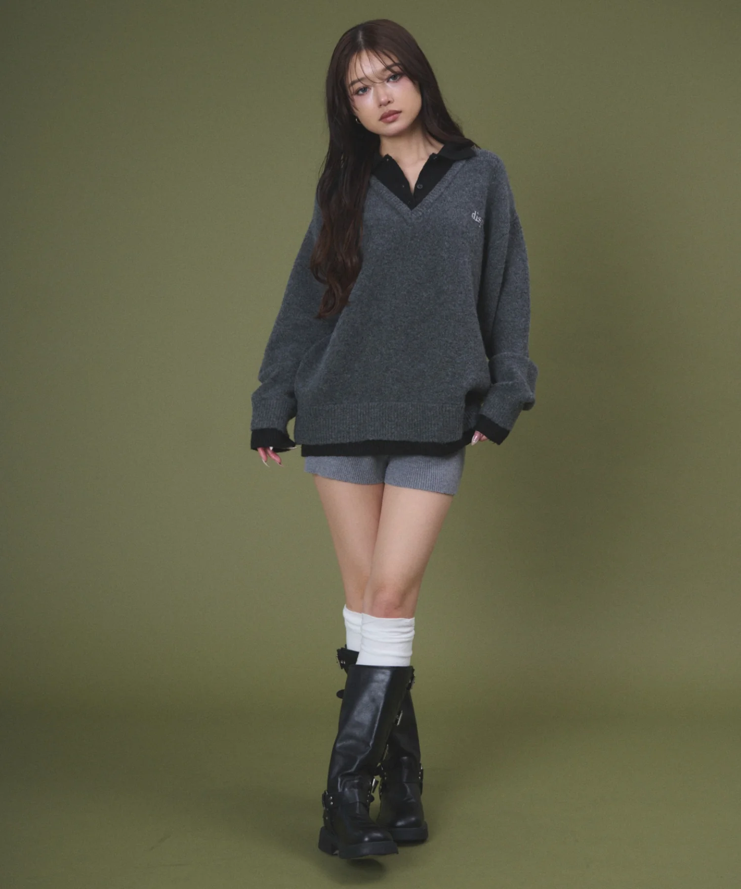 リブニットショートパンツ - Image 8