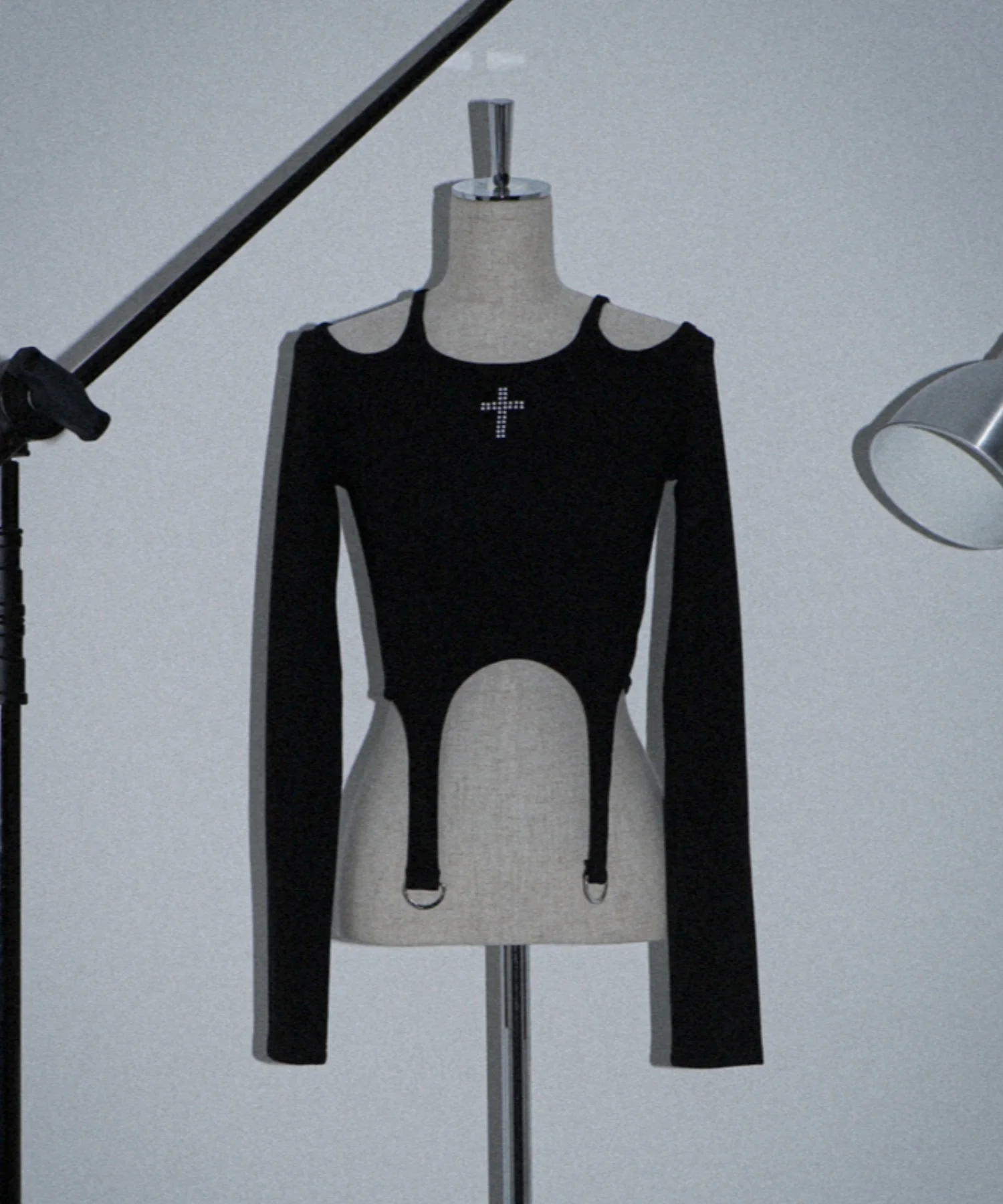 クロスデザインガータートップ - Image 13