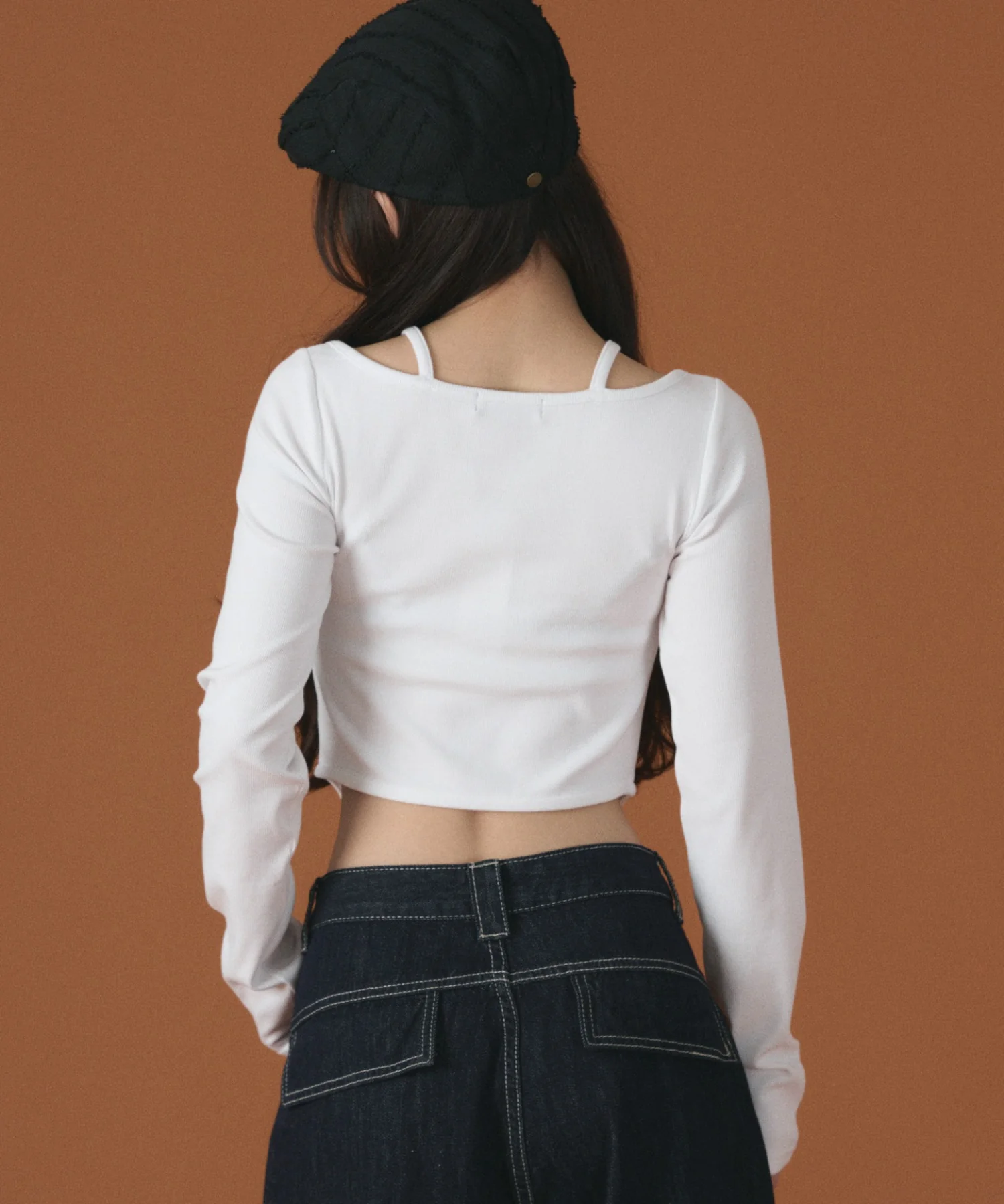 クロスデザインガータートップ - Image 16