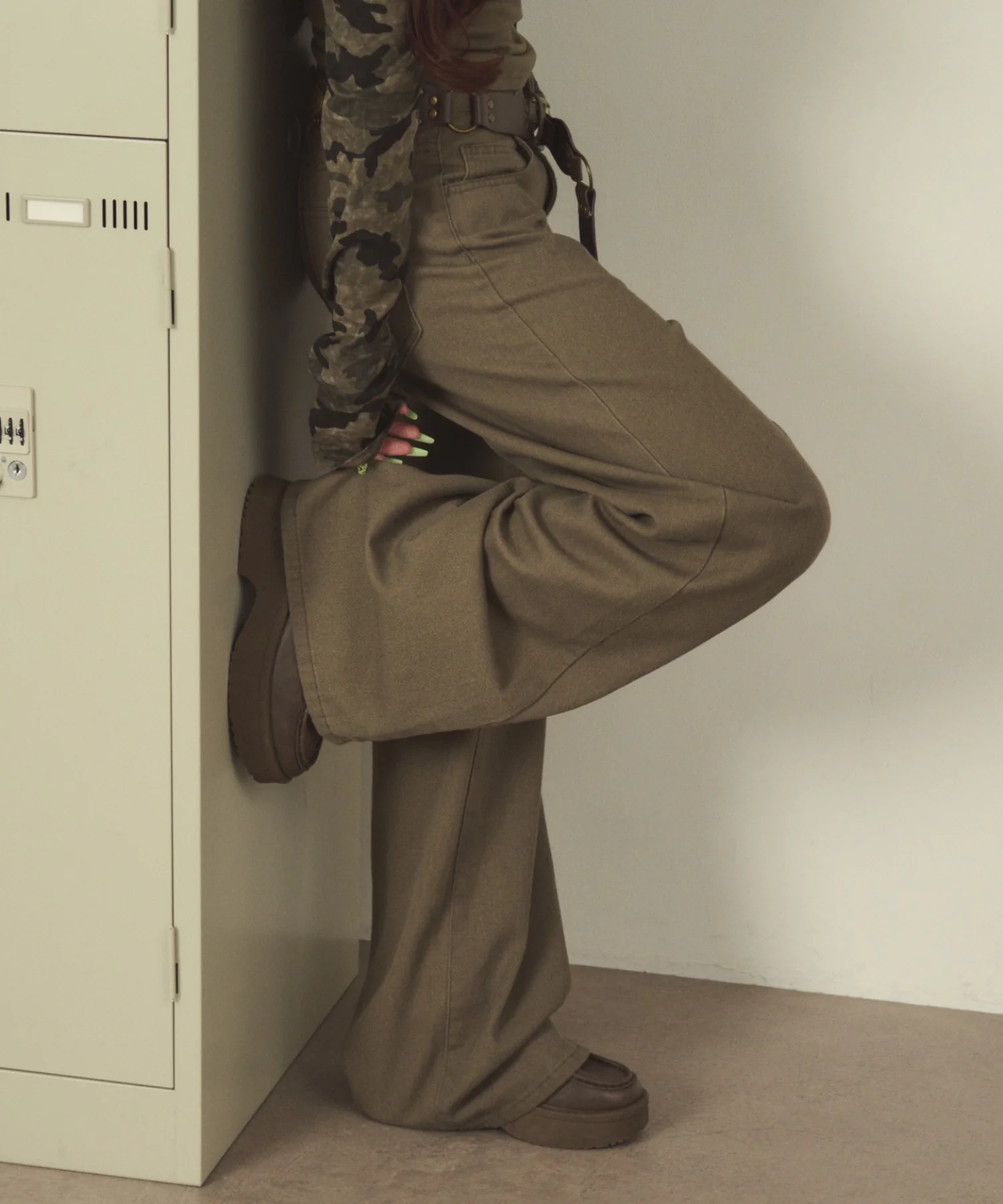 ウォッシュドワイドパンツ - Image 6