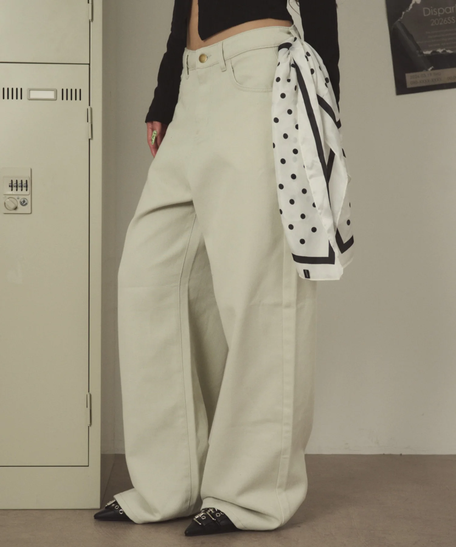 ウォッシュドワイドパンツ - Image 8