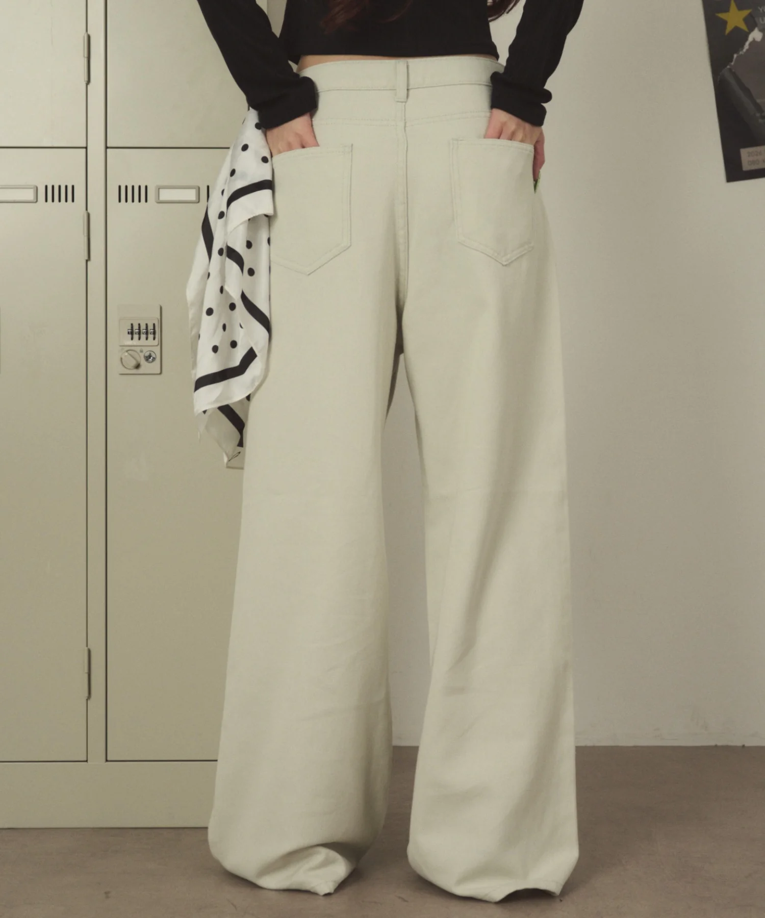ウォッシュドワイドパンツ - Image 9