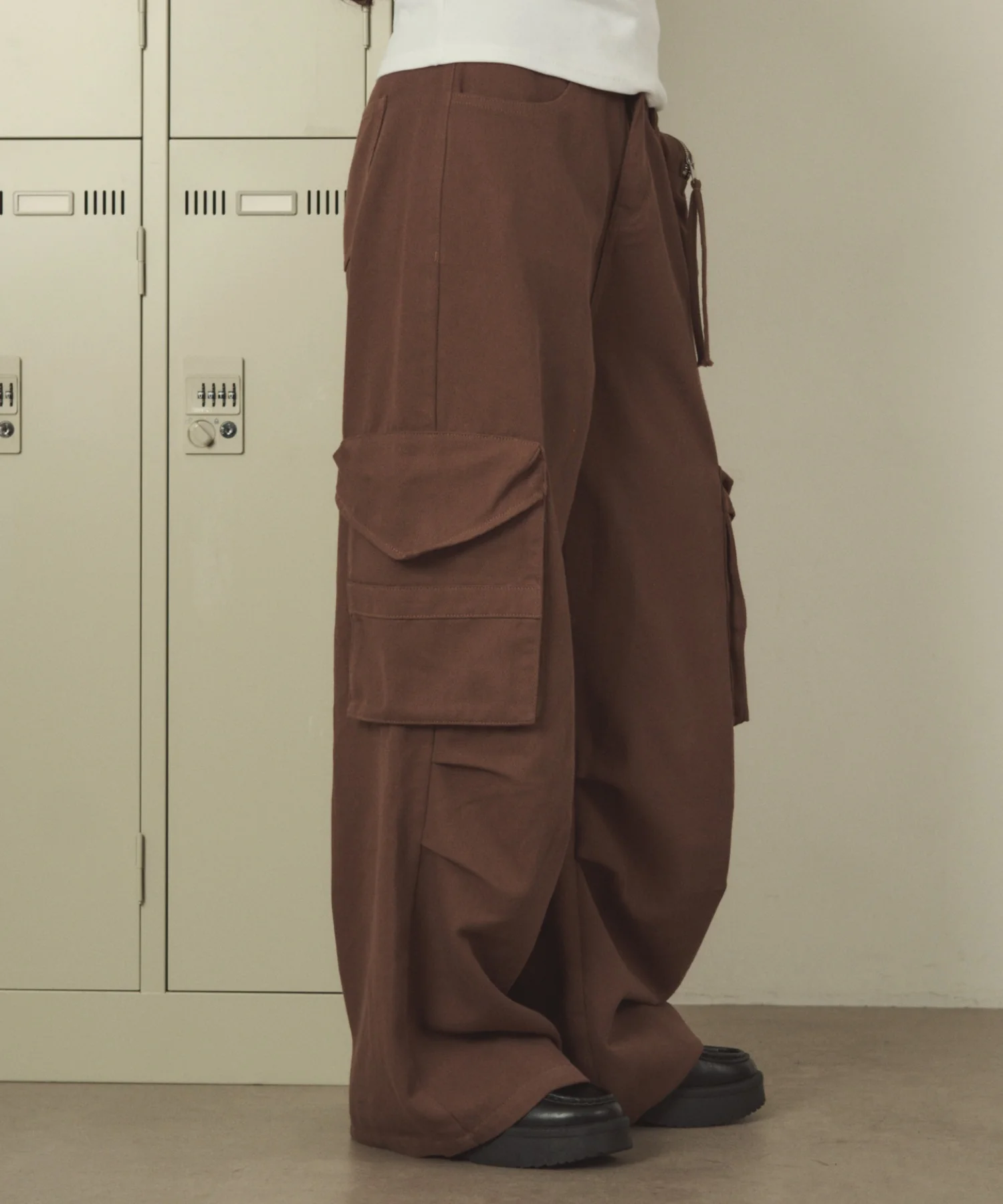 ポーチ付きウォッシュドカーゴパンツ - Image 6