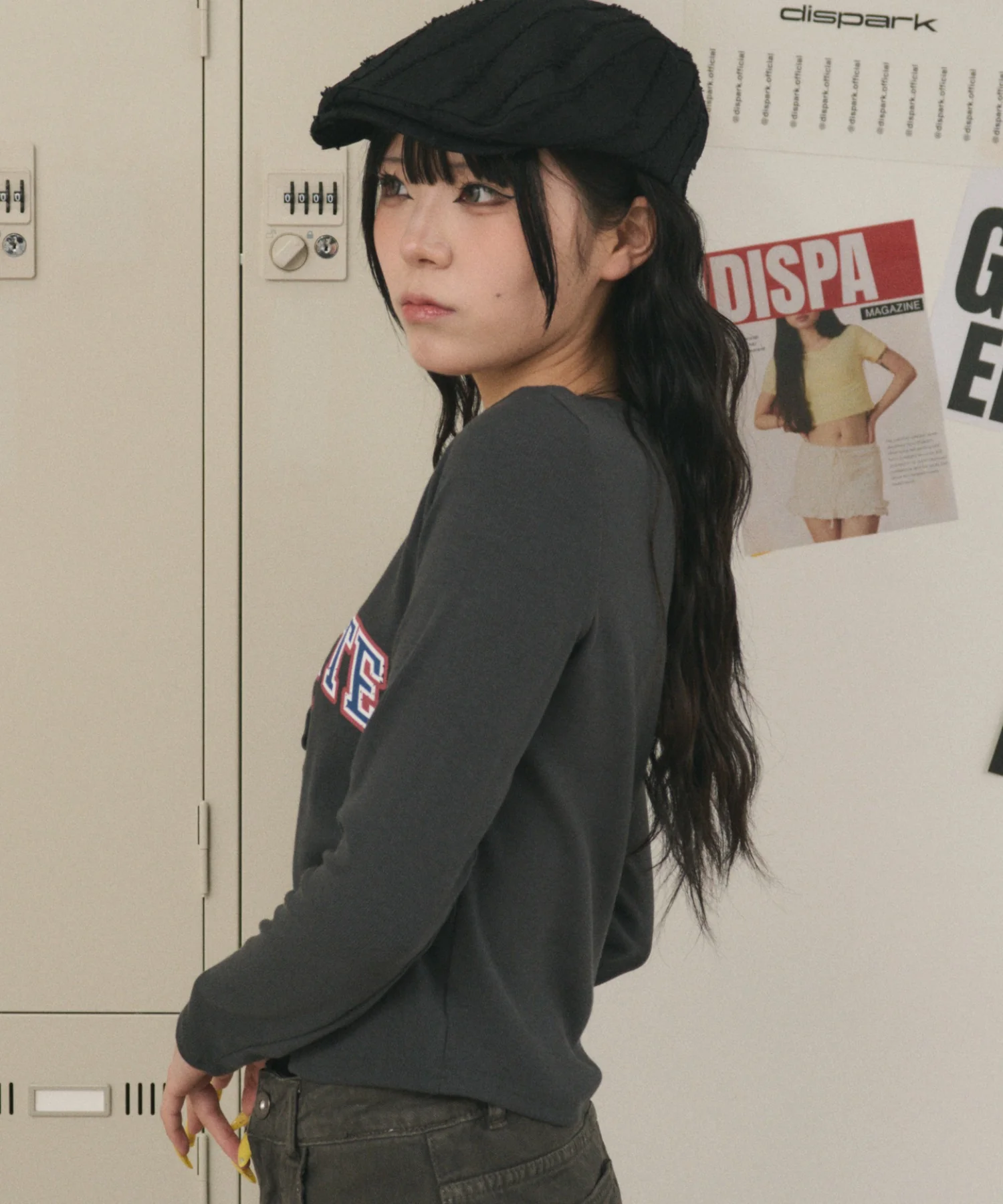 ヘンリーネックロゴトップ - Image 8