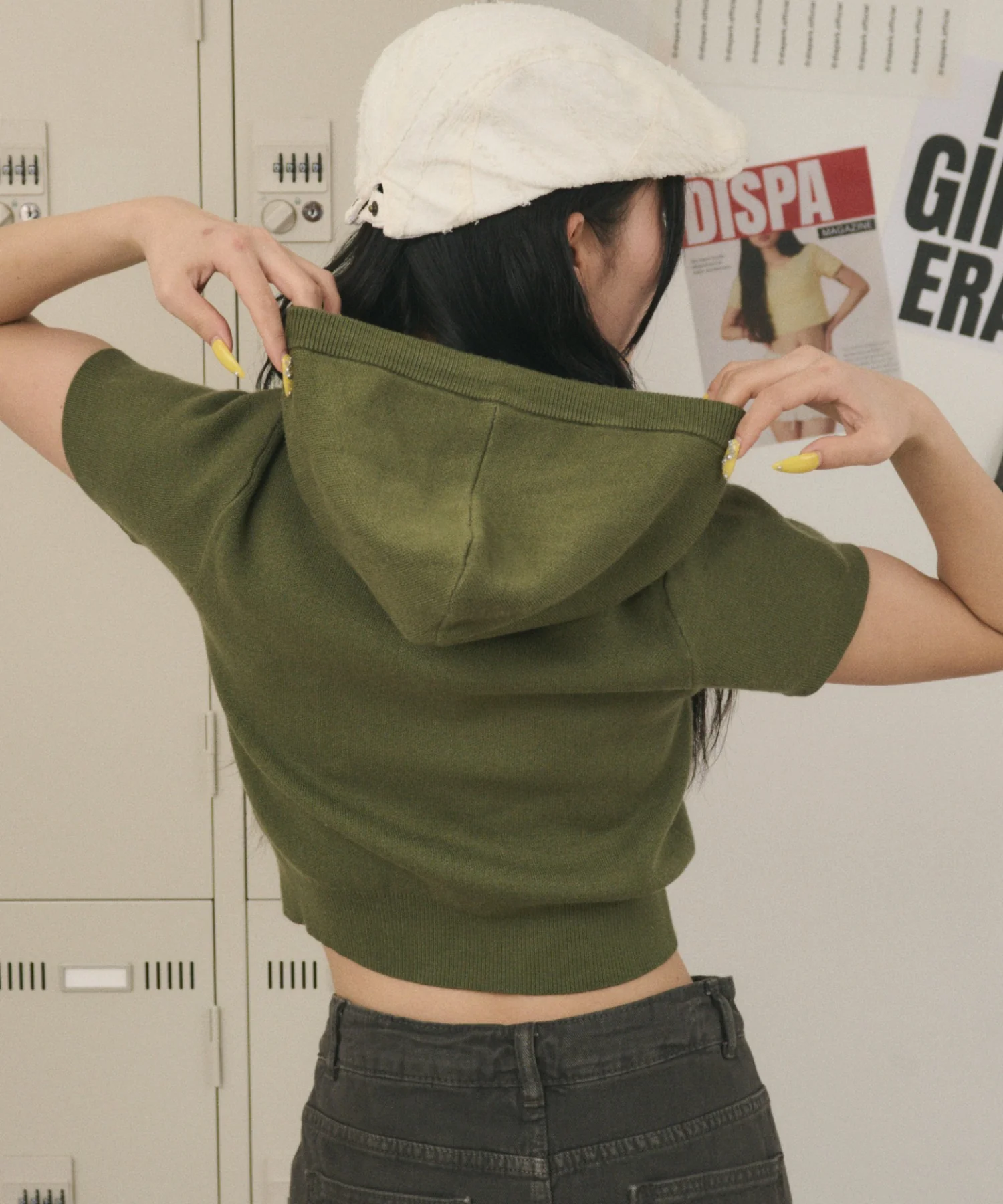 グラフィックニットフーディー - Image 6