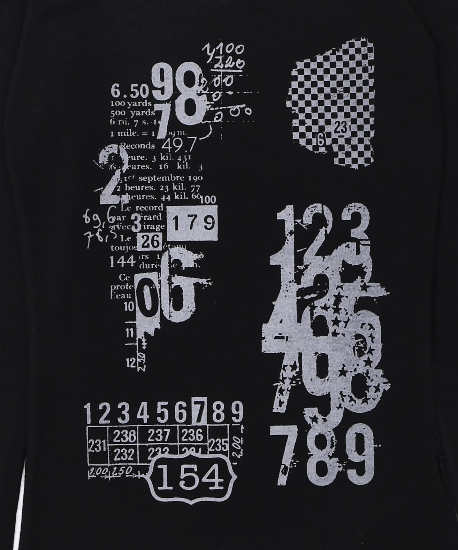レースオフショルプリントップ - Image 9