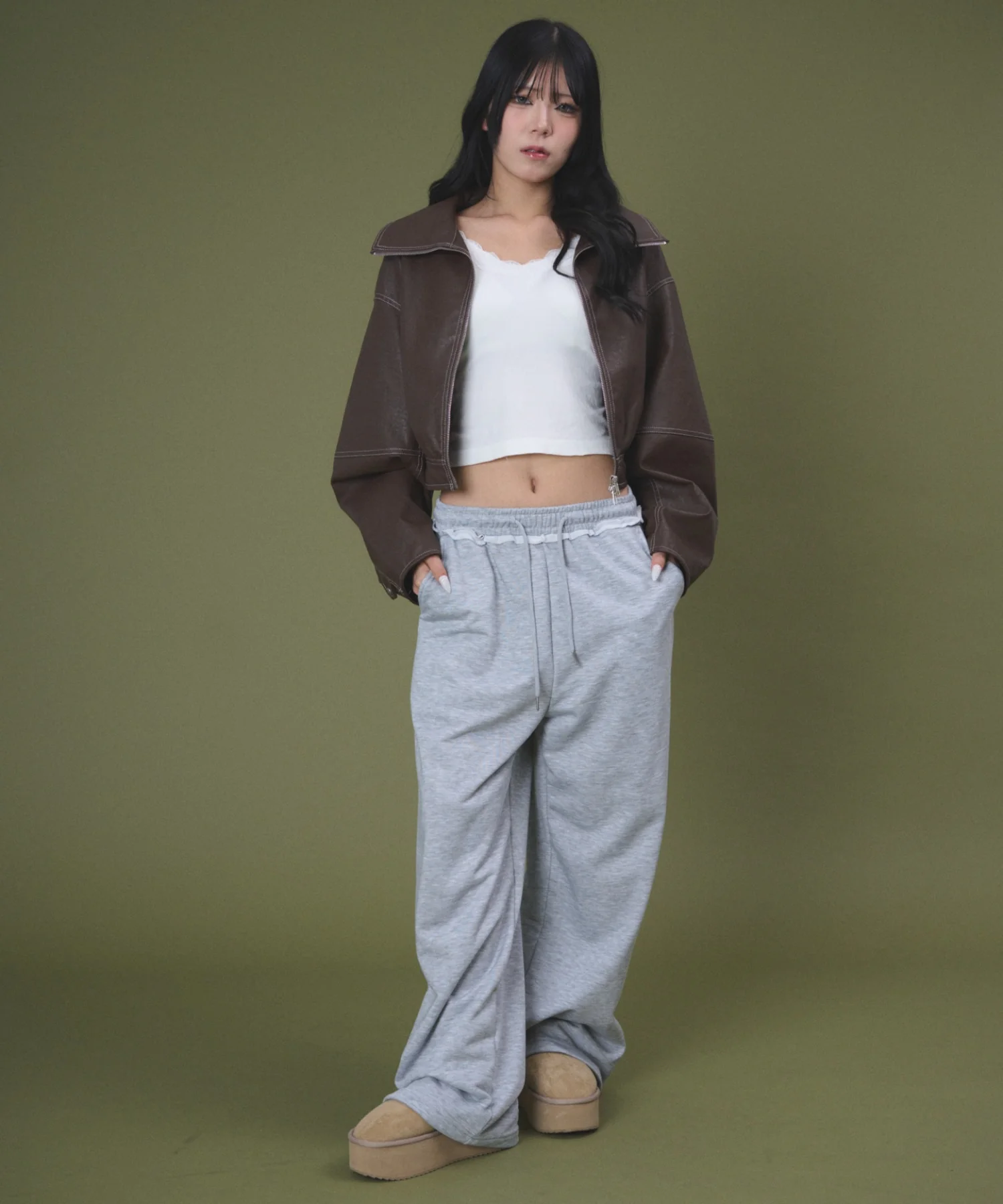 Y2Kプリントスウェットパンツ - Image 5