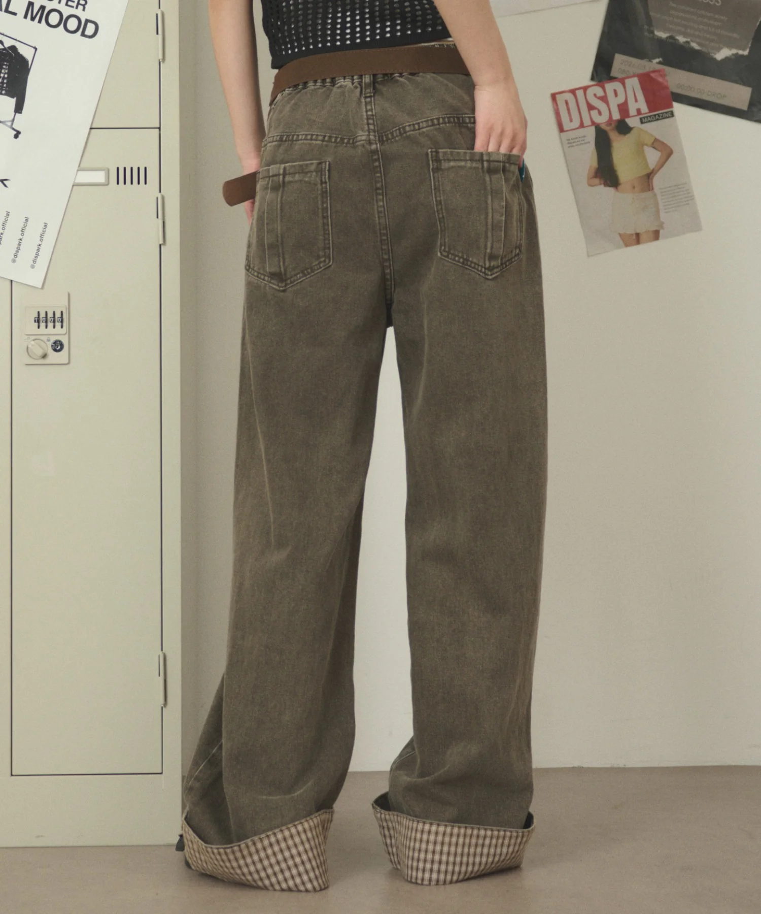 ロールアップチェックワークパンツ - Image 5
