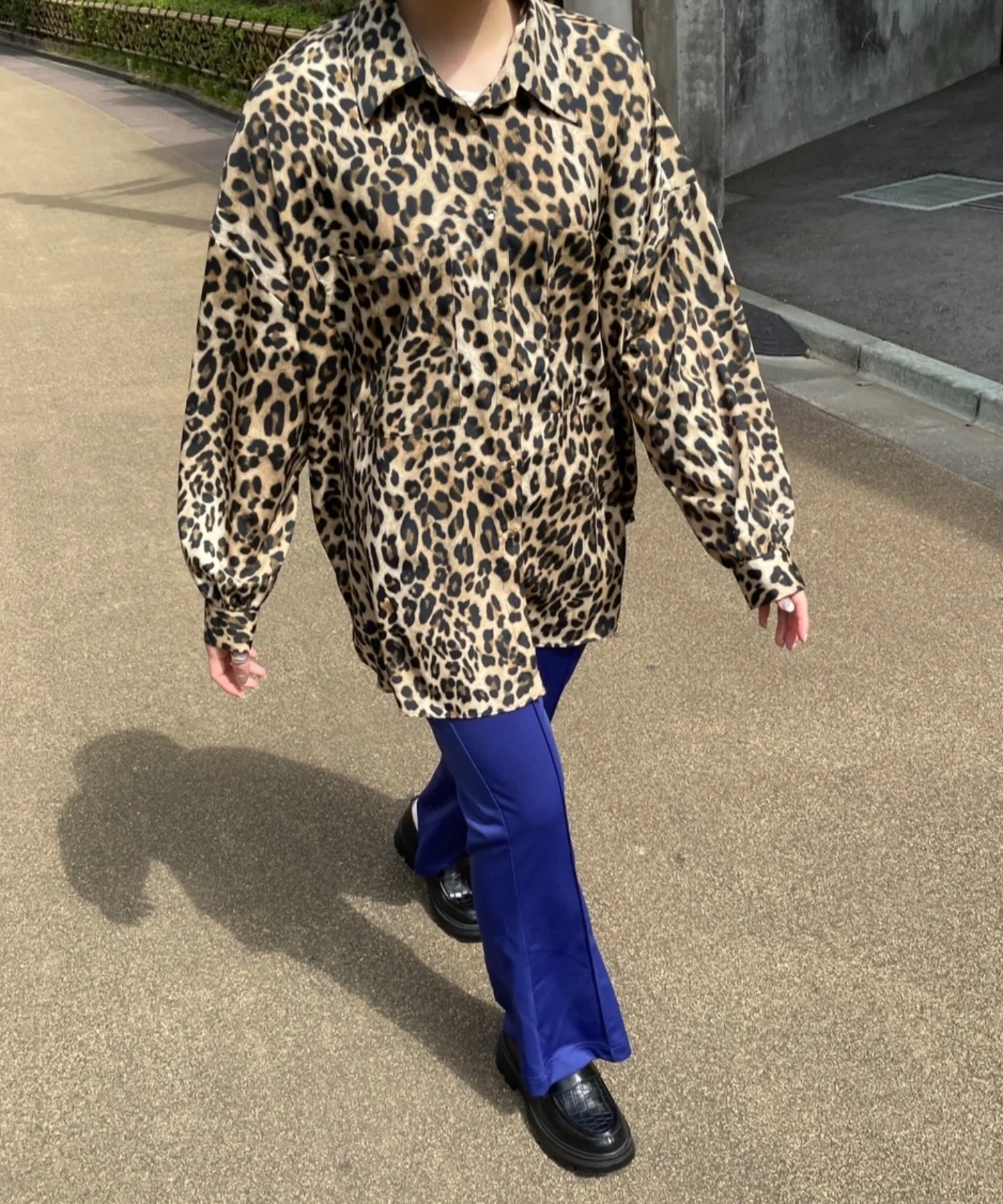 【低身長向け】ポンチピンタックフレアパンツ