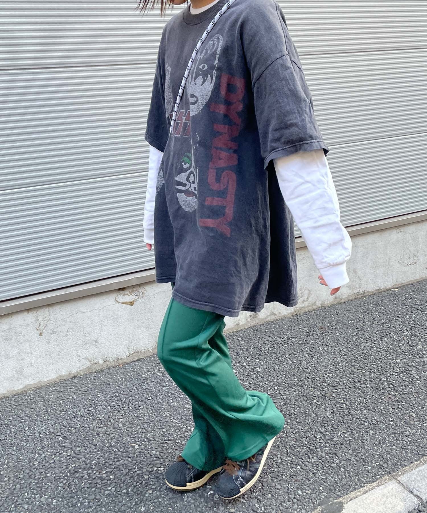 【低身長向け】ポンチピンタックフレアパンツ - Image 17