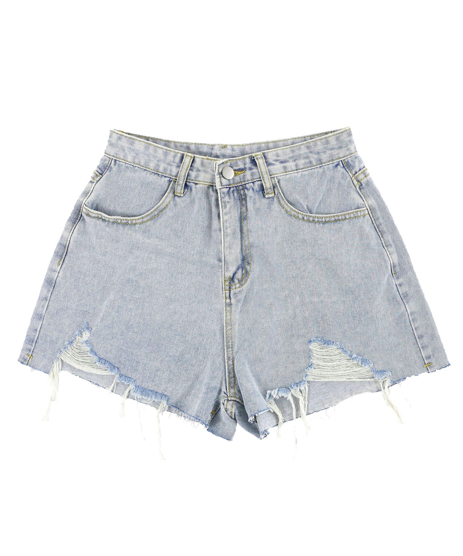 ダメージデニムショートパンツ - Image 14