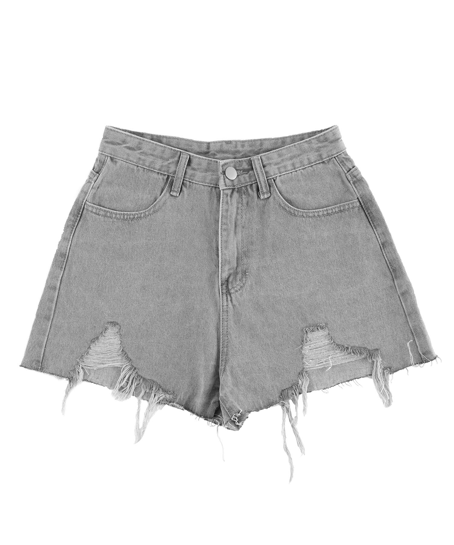 ダメージデニムショートパンツ - Image 15
