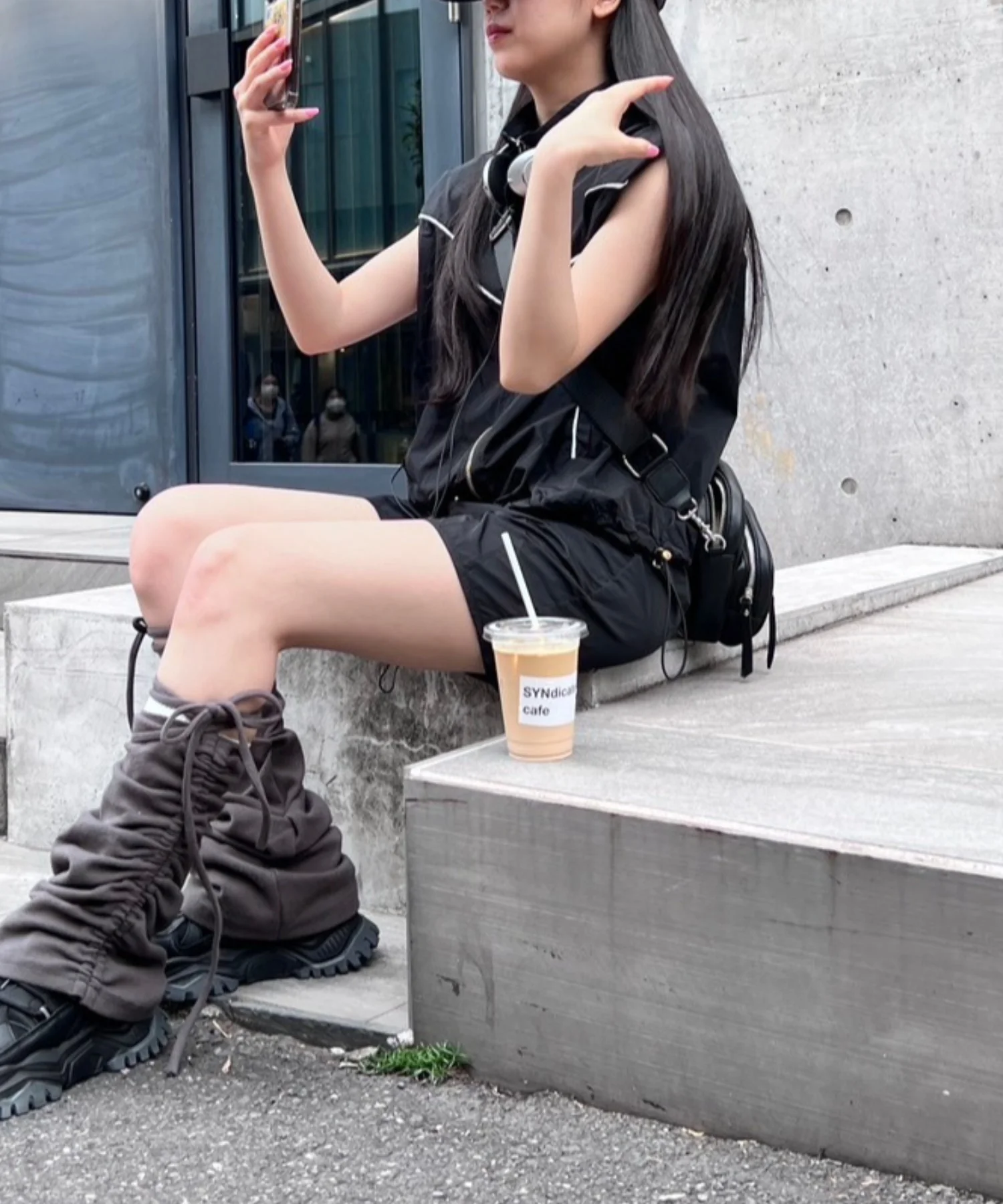 ノースリーブナイロンジャケットセットアップ - Image 14