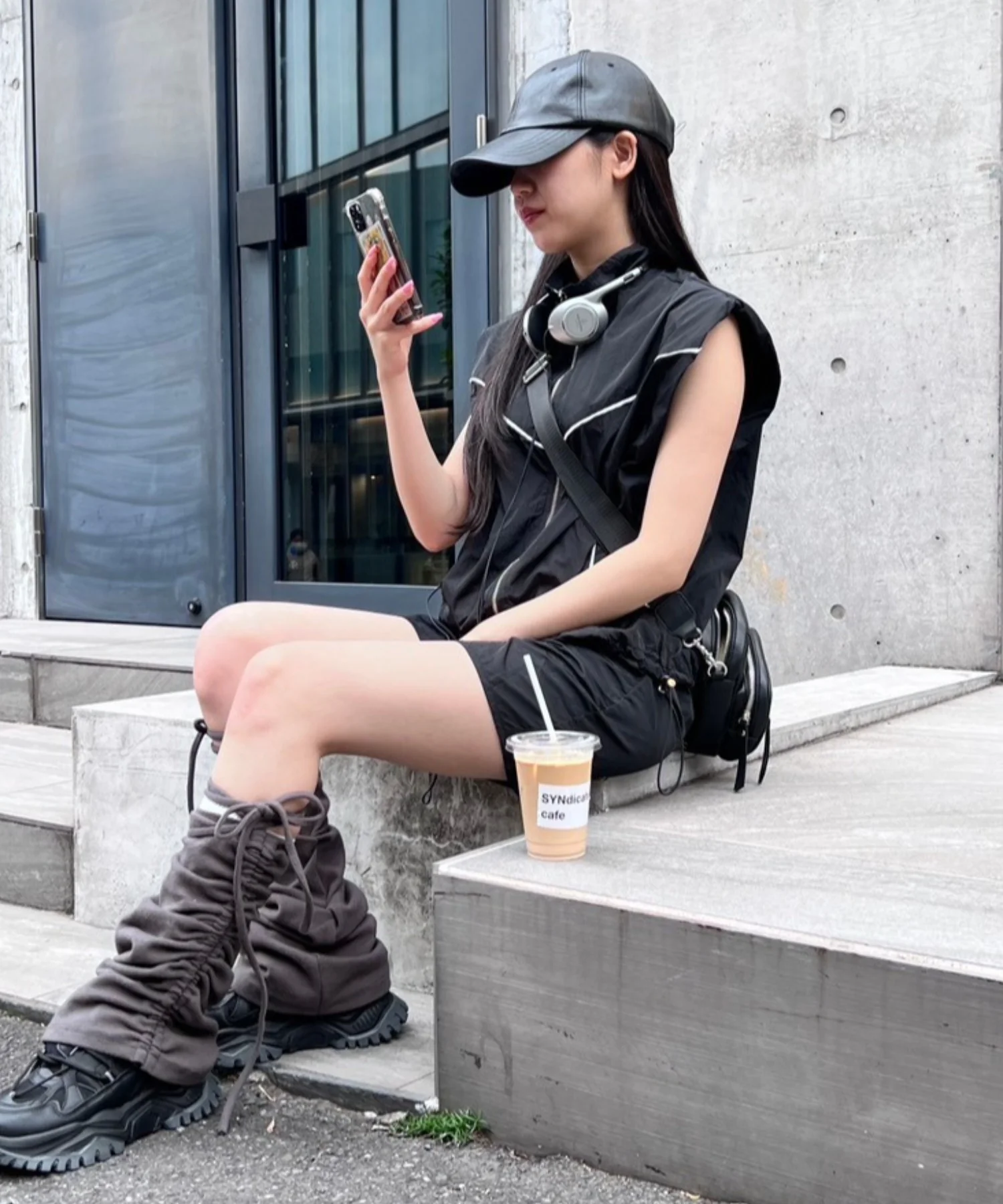 ノースリーブナイロンジャケットセットアップ - Image 15