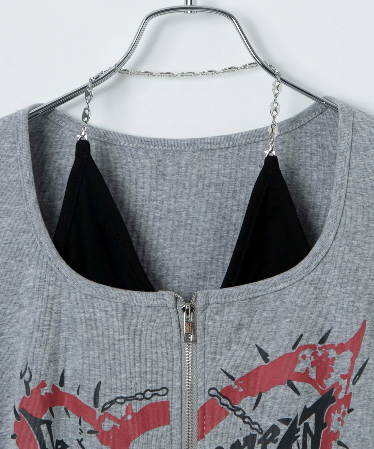フロントZIPキャミ付きトップス - Image 10