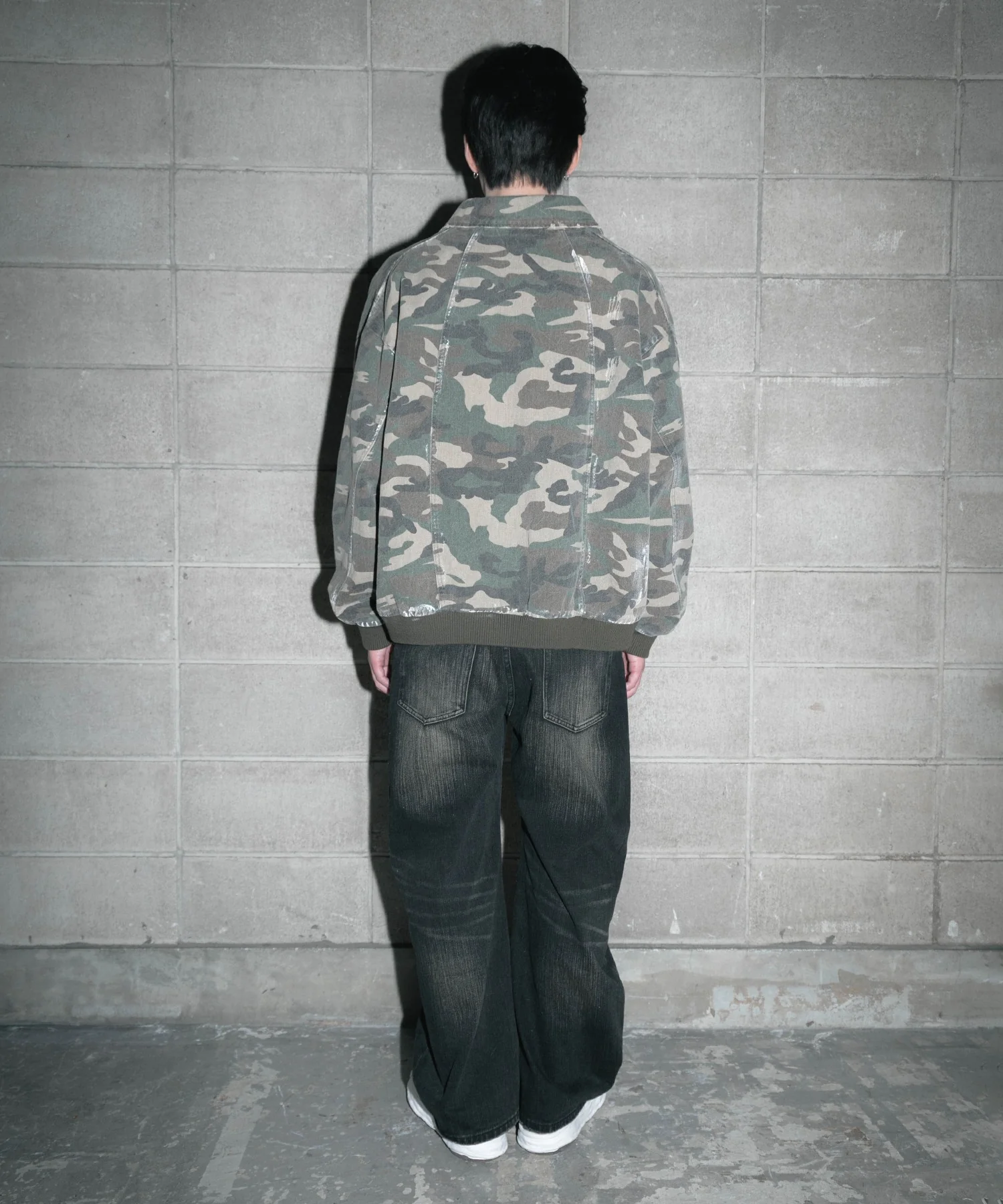 エイジドカモフラフライトジャケット - Image 6