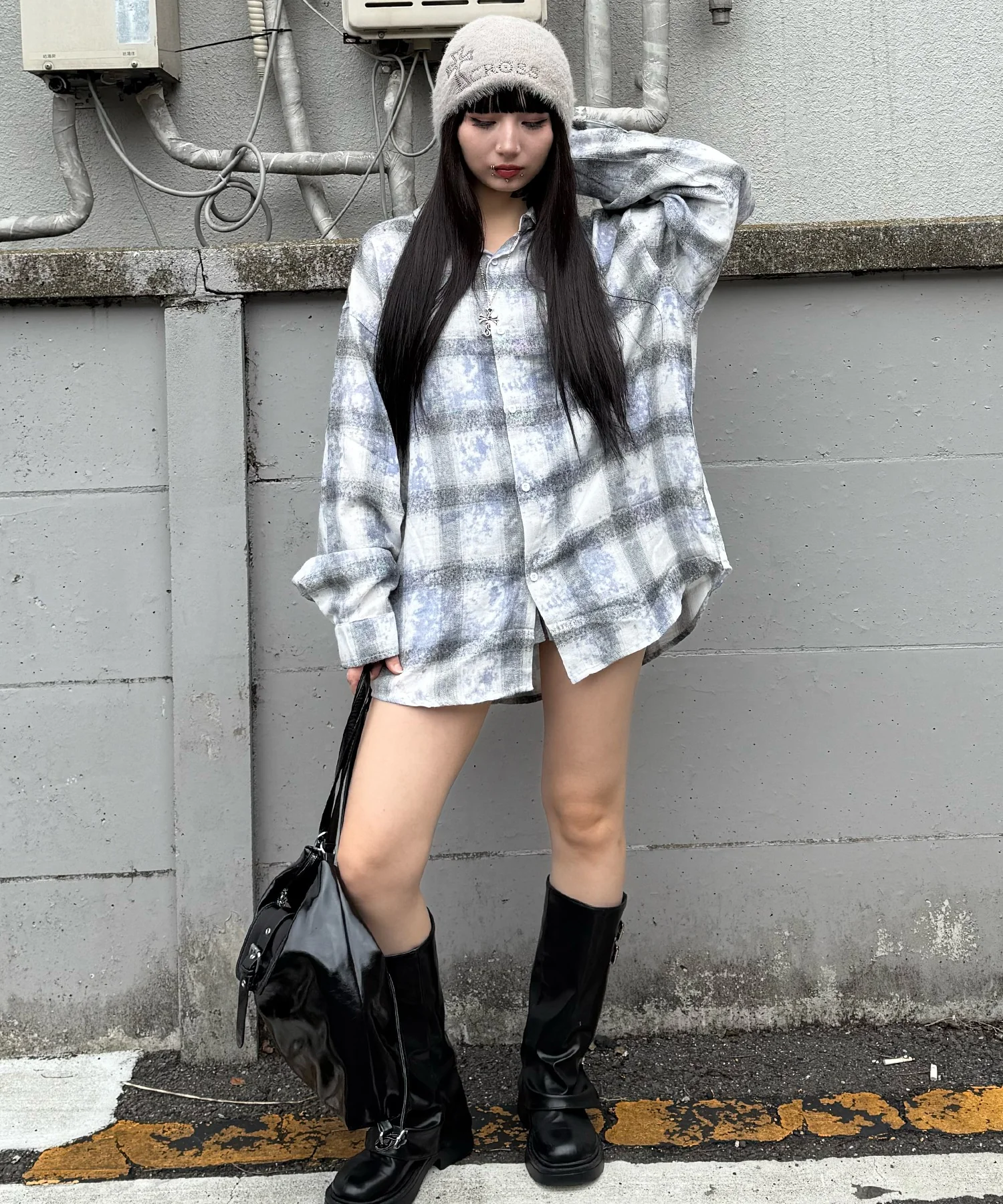 ブリーチオンブレチェックシャツ - Image 6