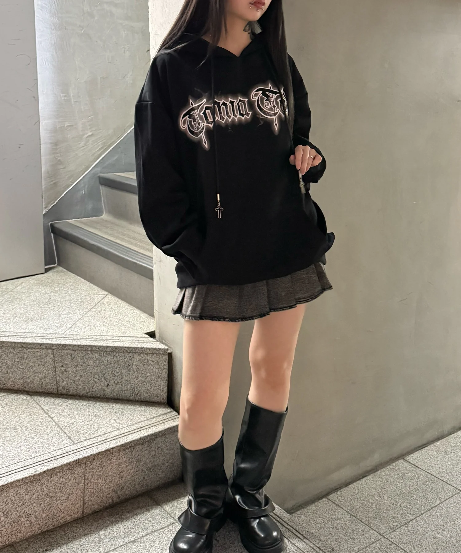 ライトニングロゴビッグパーカー - Image 3