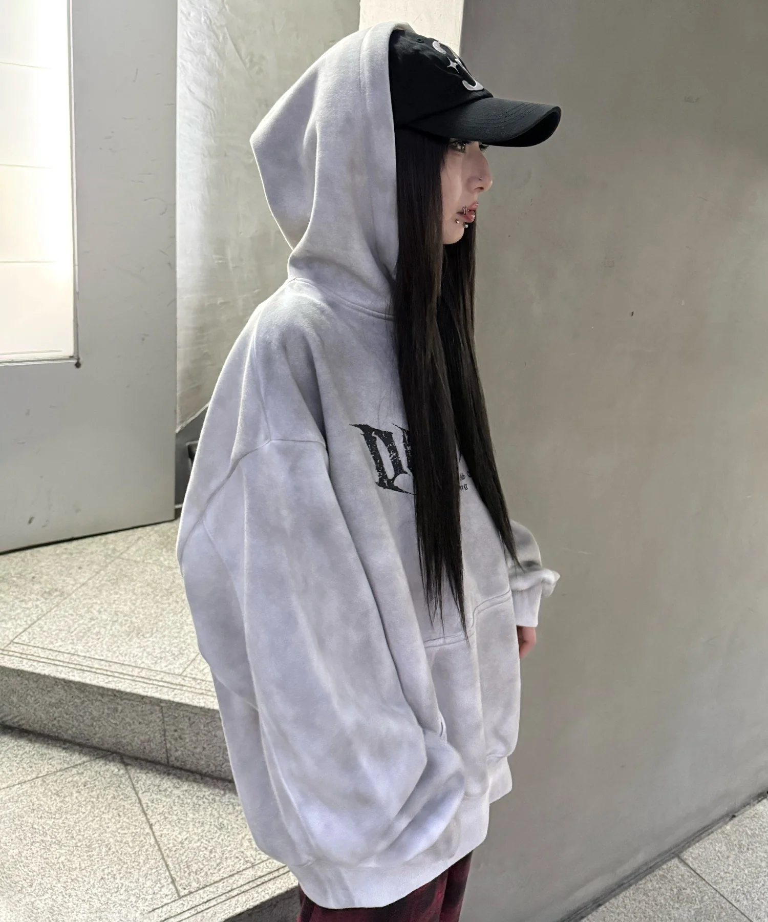 ダーティメタルロゴパーカー - Image 8