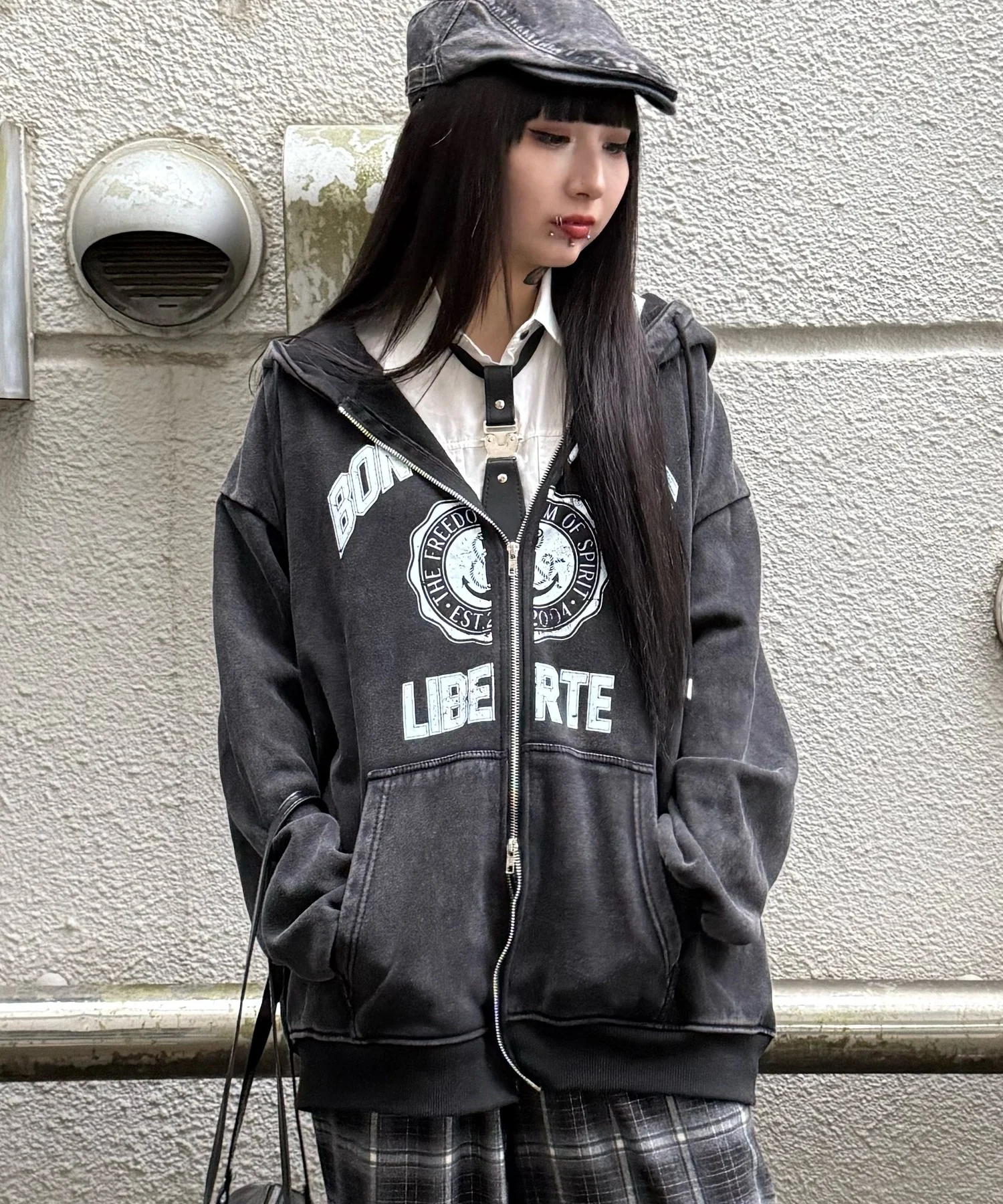 エイジドロゴビッグZIPパーカー - Image 3
