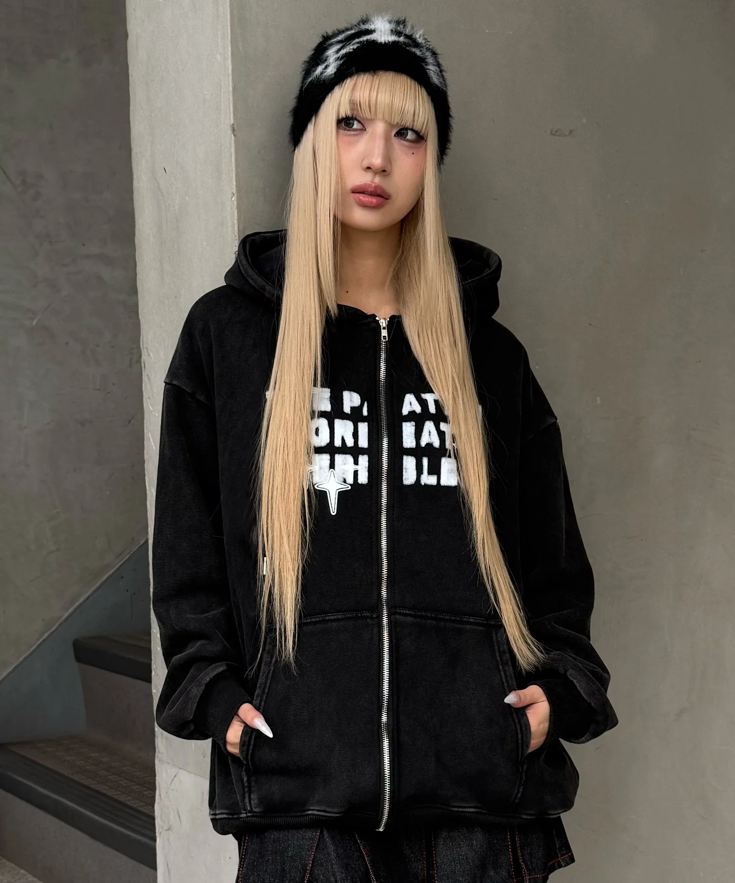 エイジドロゴビッグZIPパーカー - Image 6