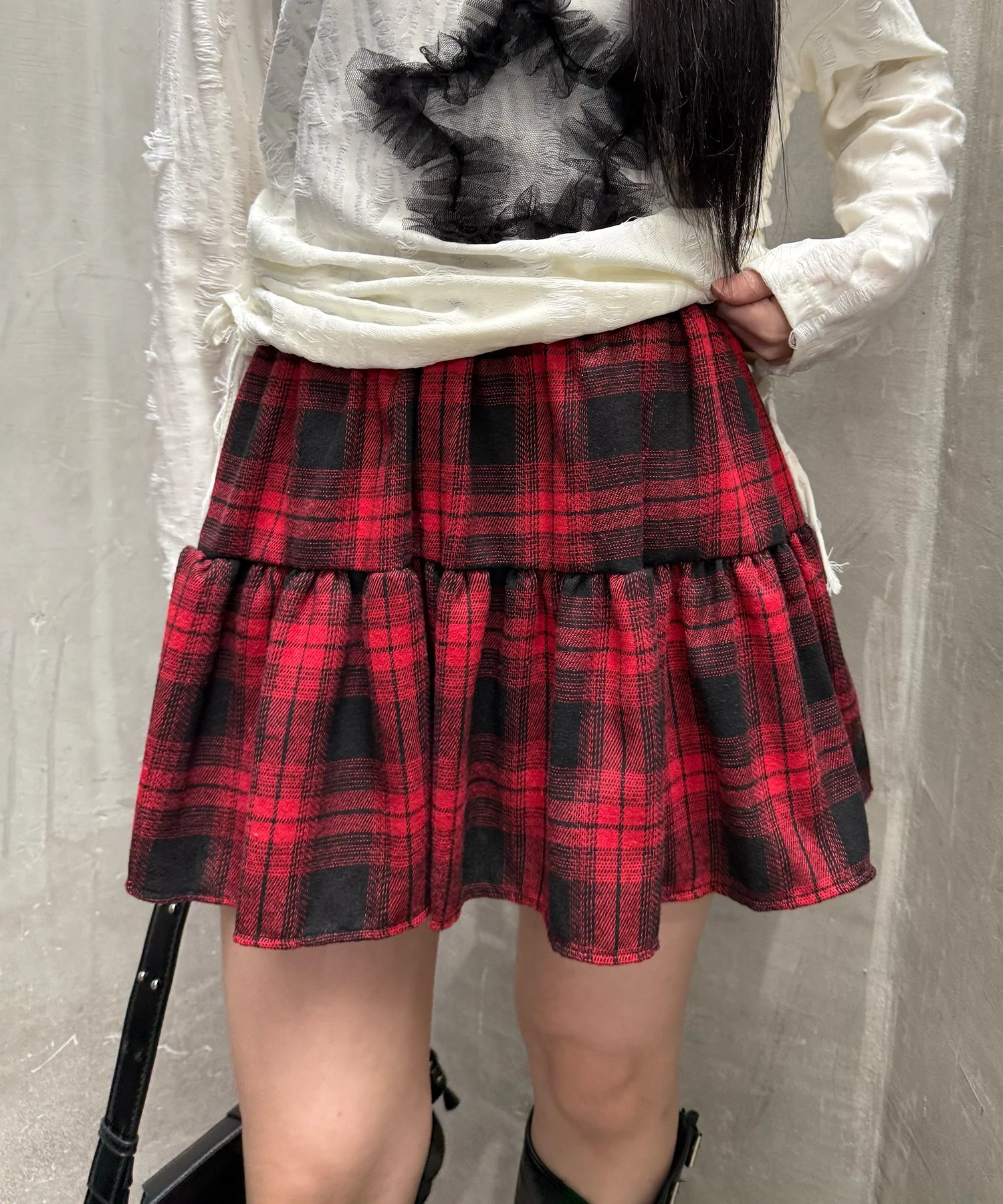 フリルチェックスカパン - Image 3