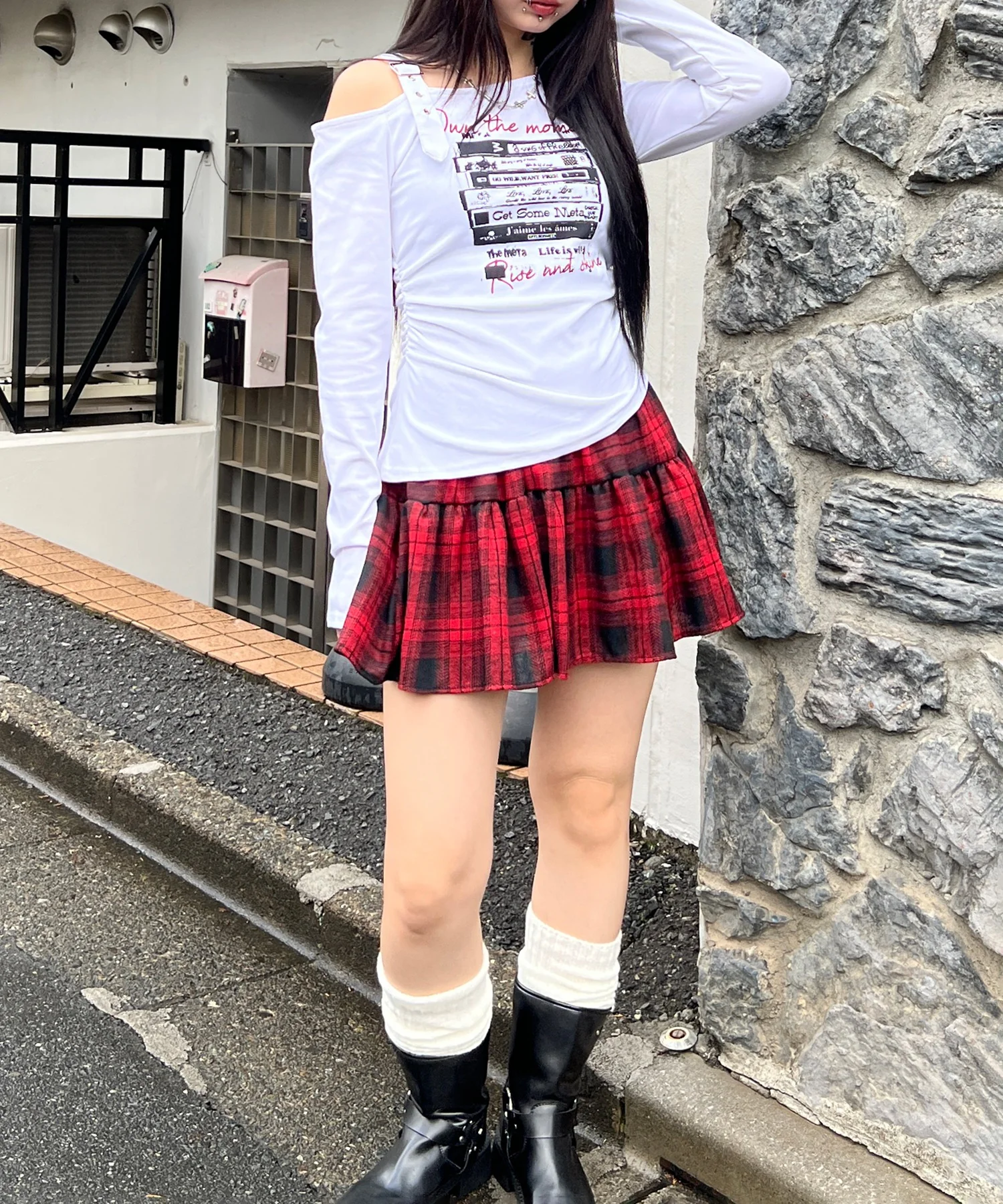 フリルチェックスカパン - Image 4