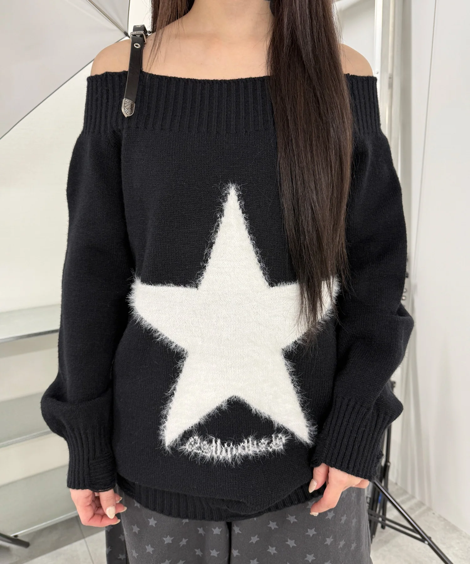 ショルダーベルトスターニット - Image 6