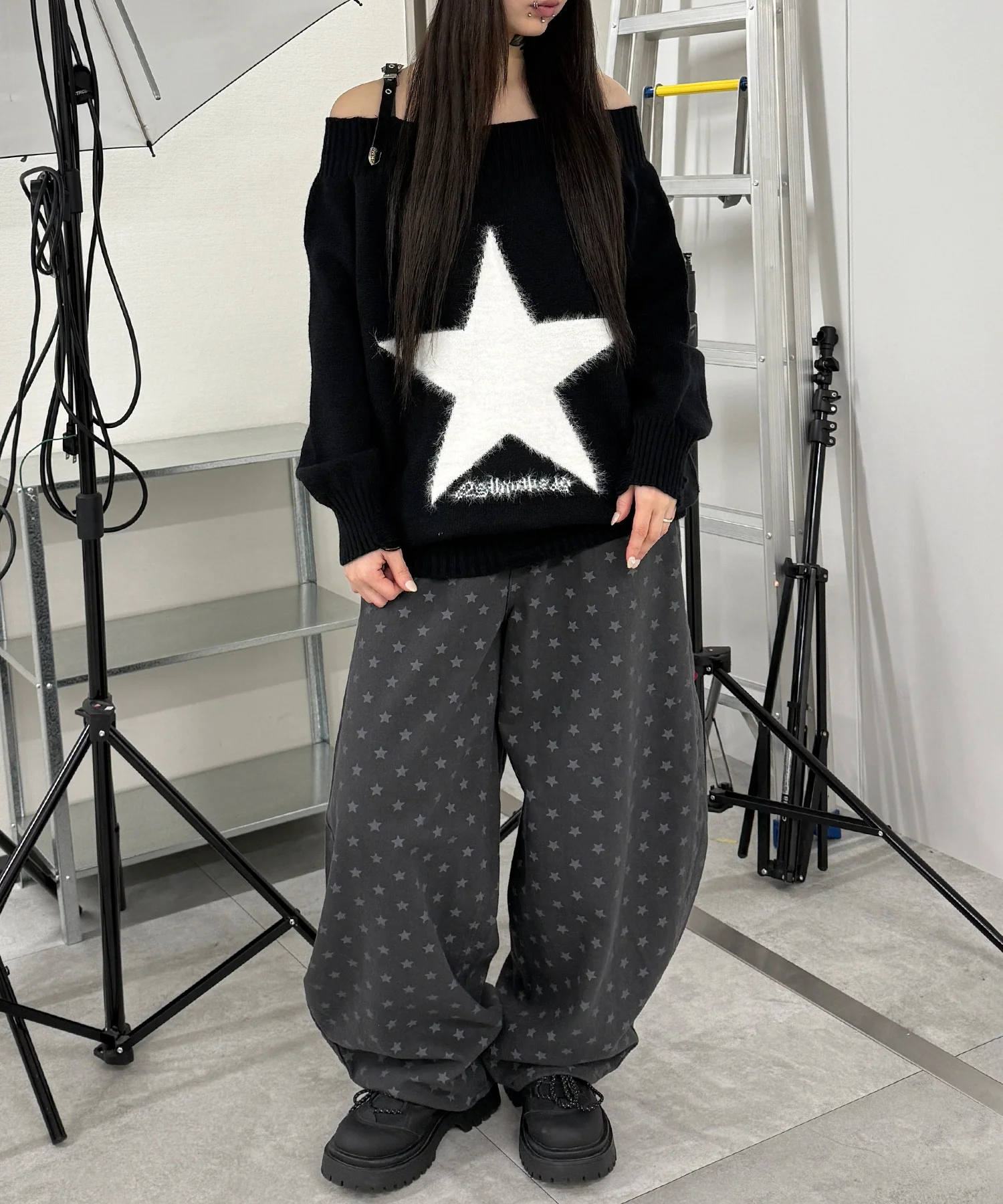 ショルダーベルトスターニット - Image 8