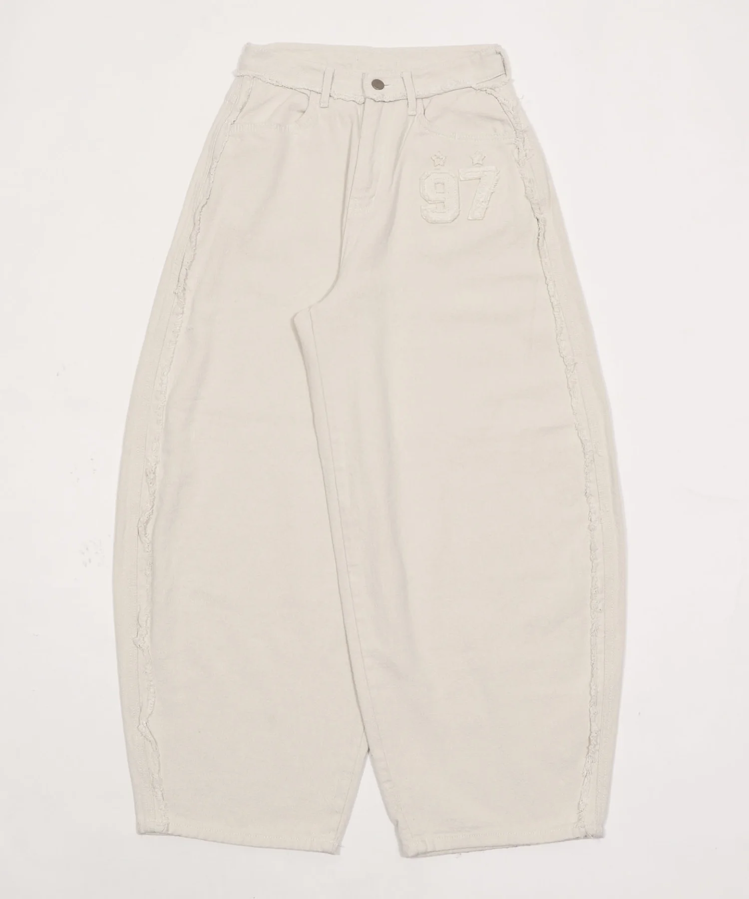 ナンバーパッチカーブワイドパンツ - Image 10