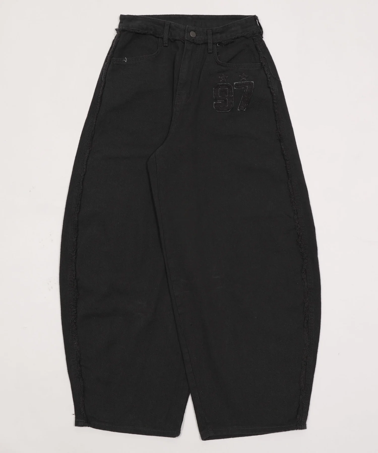 ナンバーパッチカーブワイドパンツ - Image 11