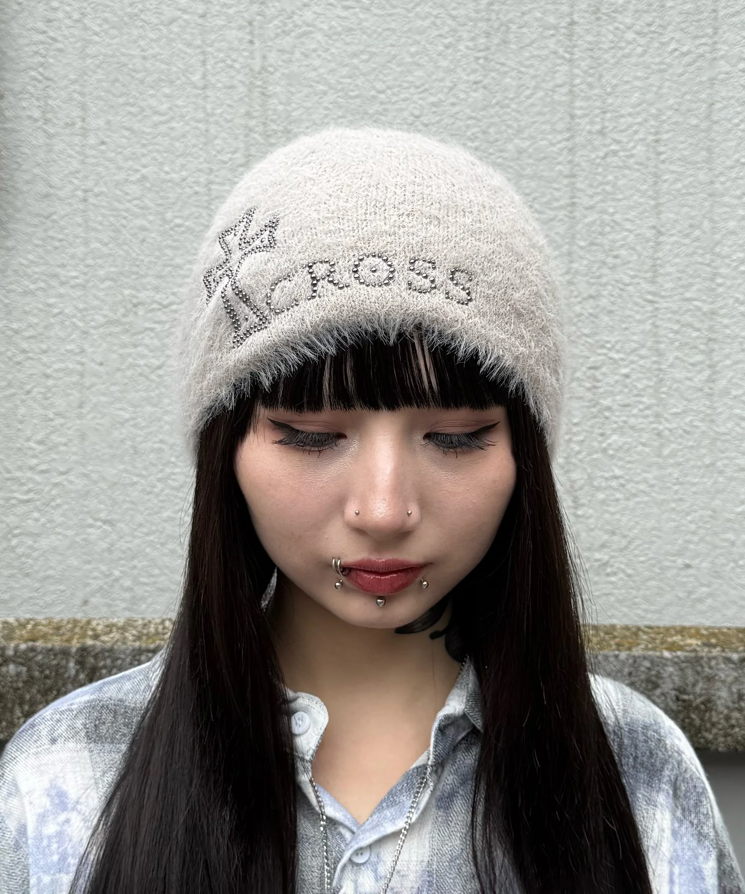 クロススタッズニットキャップ - Image 3