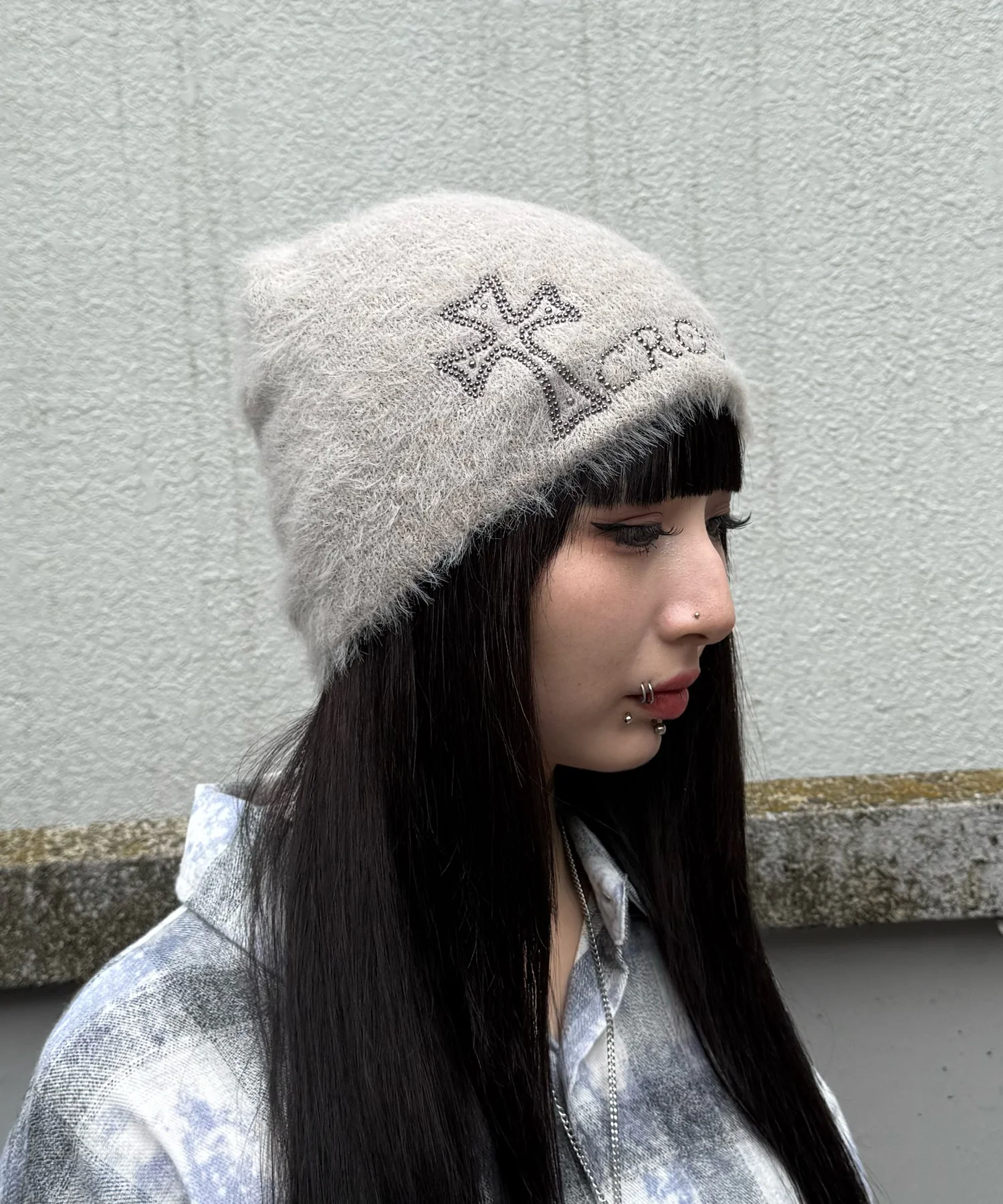 クロススタッズニットキャップ - Image 4
