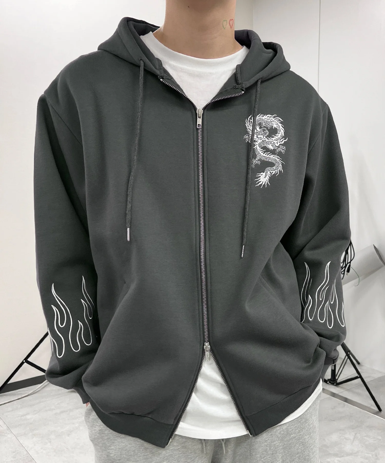 ドラゴン刺繍ビッグZIPパーカー　 - Image 20