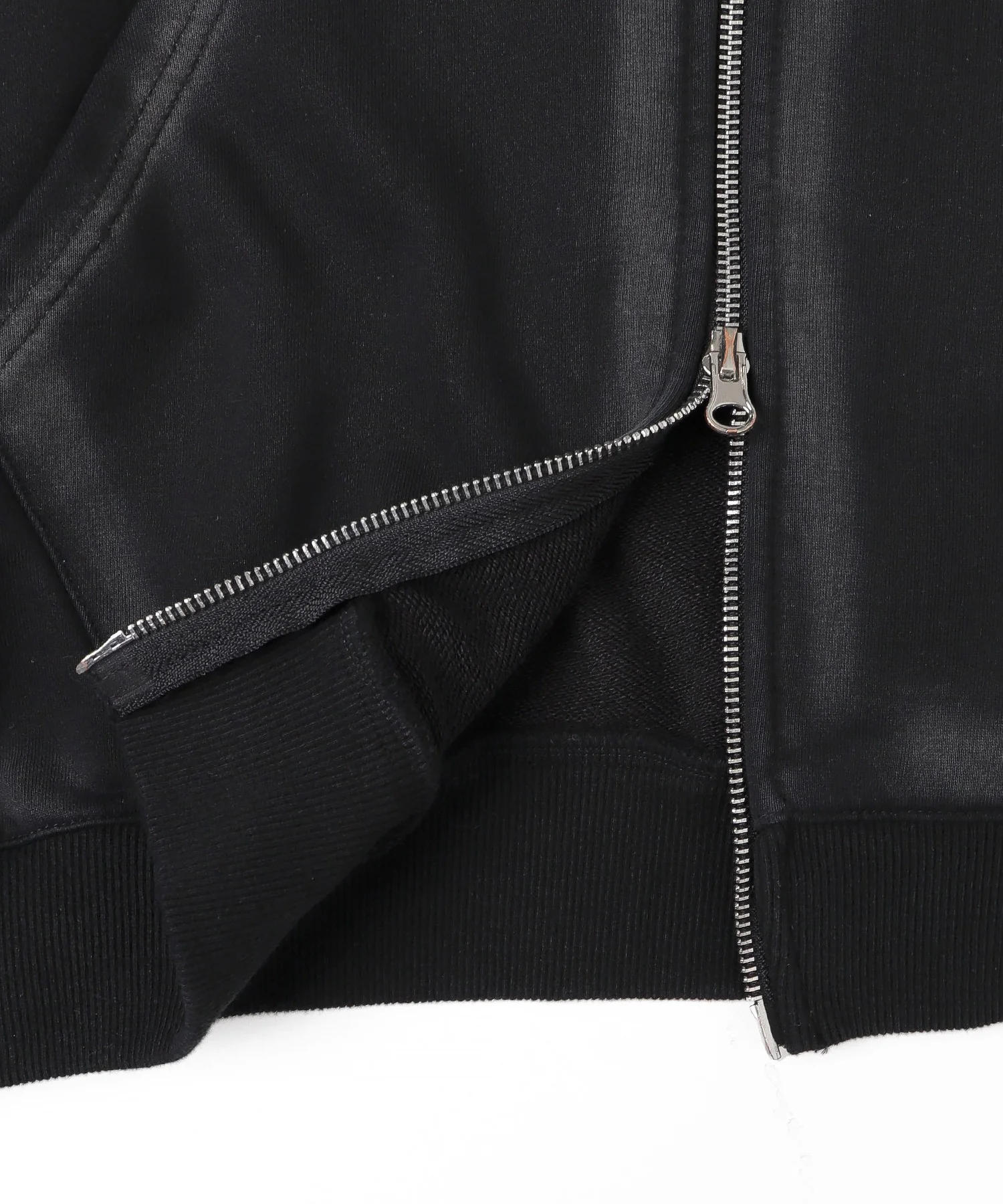 ブラシ加工ダブルZIPビッグパーカー - Image 18