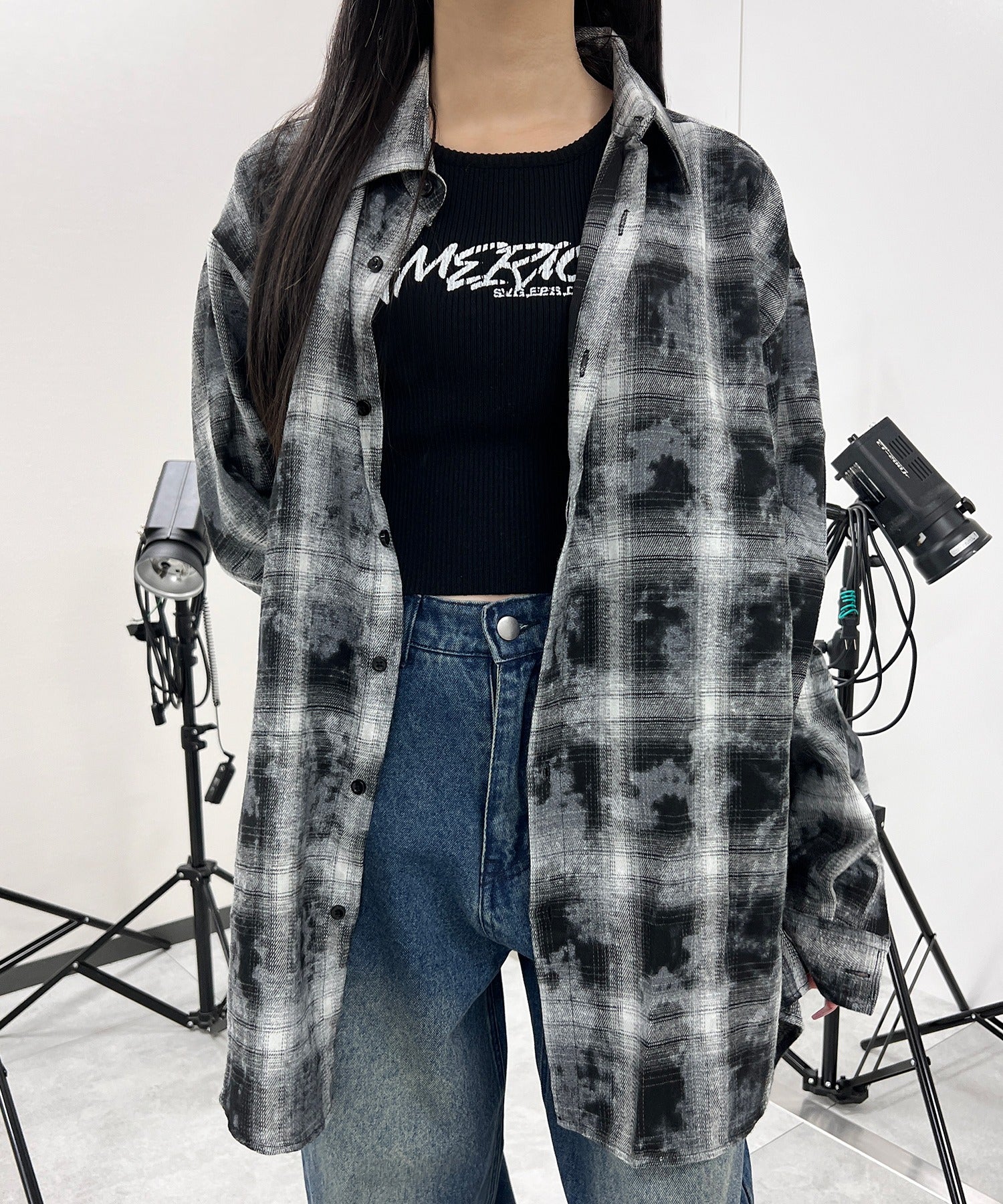 ブリーチチェックシャツ - Image 12
