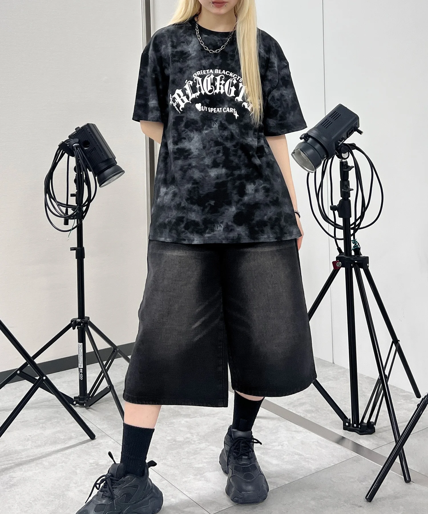ゴシックロゴタイダイビッグT - Image 10