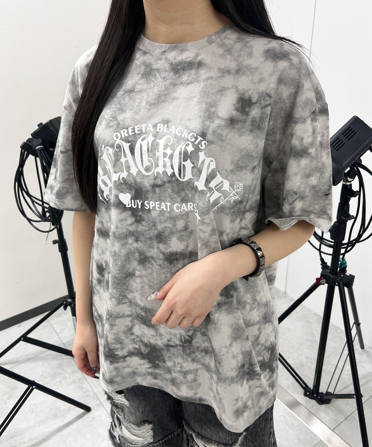 ゴシックロゴタイダイビッグT - Image 6
