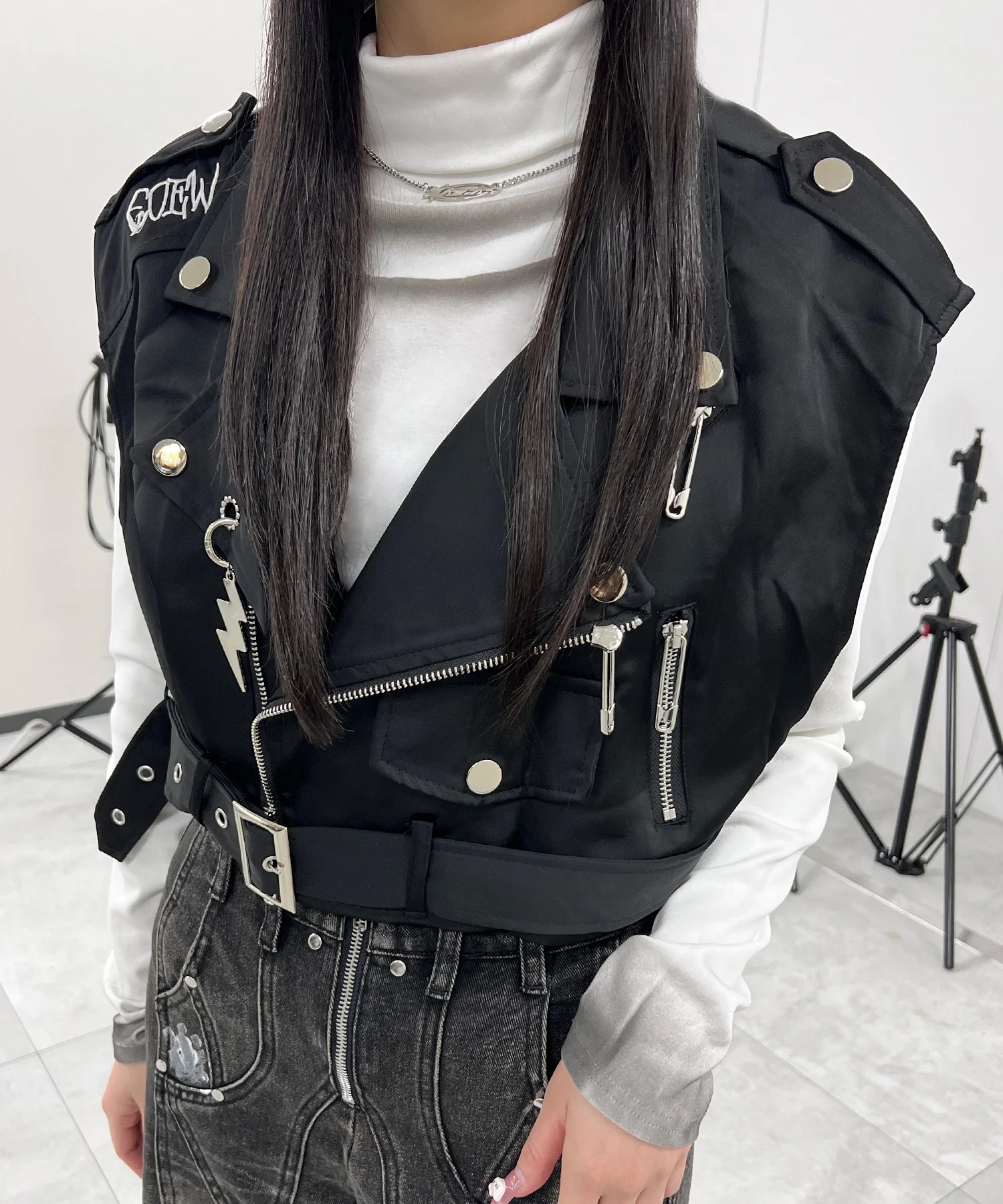 パンクライダースベスト - Image 3