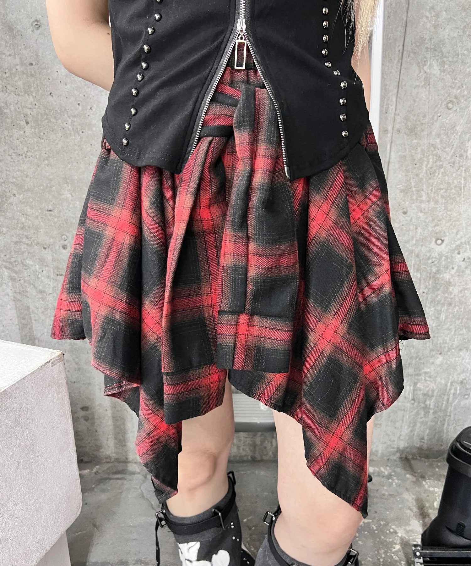 フェイクスリーブイレヘムスカート - Image 15