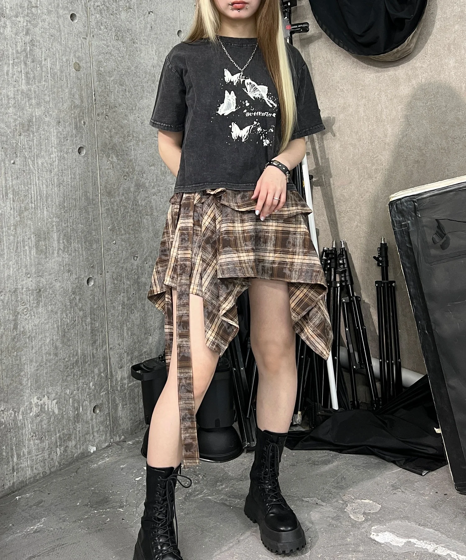 ピグメントバタフライショートT - Image 8