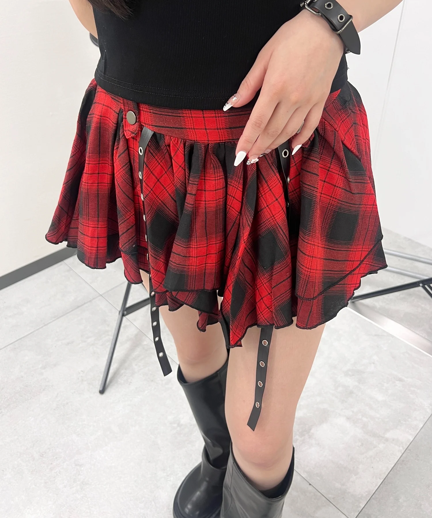 パンクイレヘムチェックスカパン - Image 5