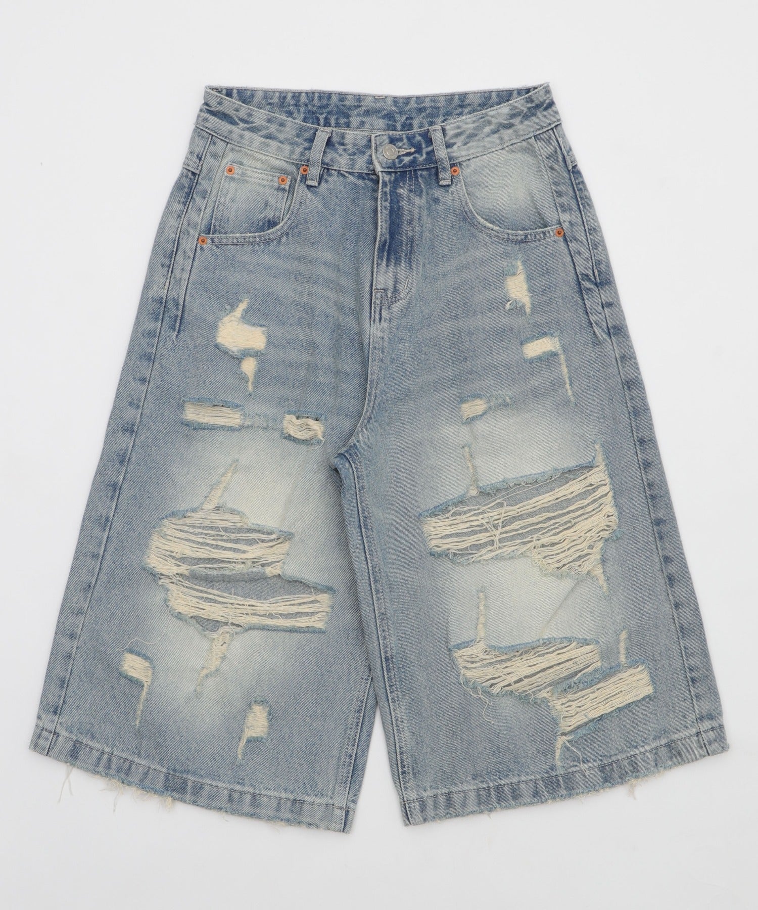 ダメージデニムハーフパンツ - Image 13