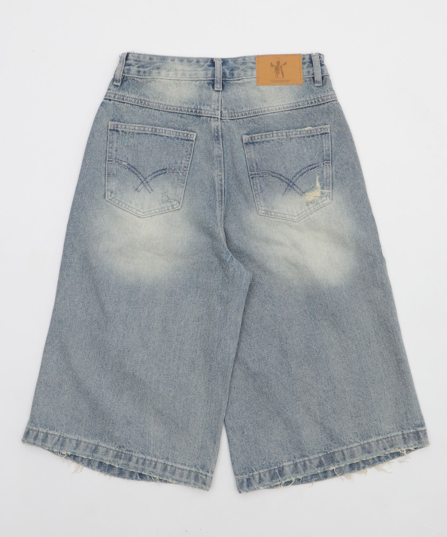 ダメージデニムハーフパンツ - Image 14