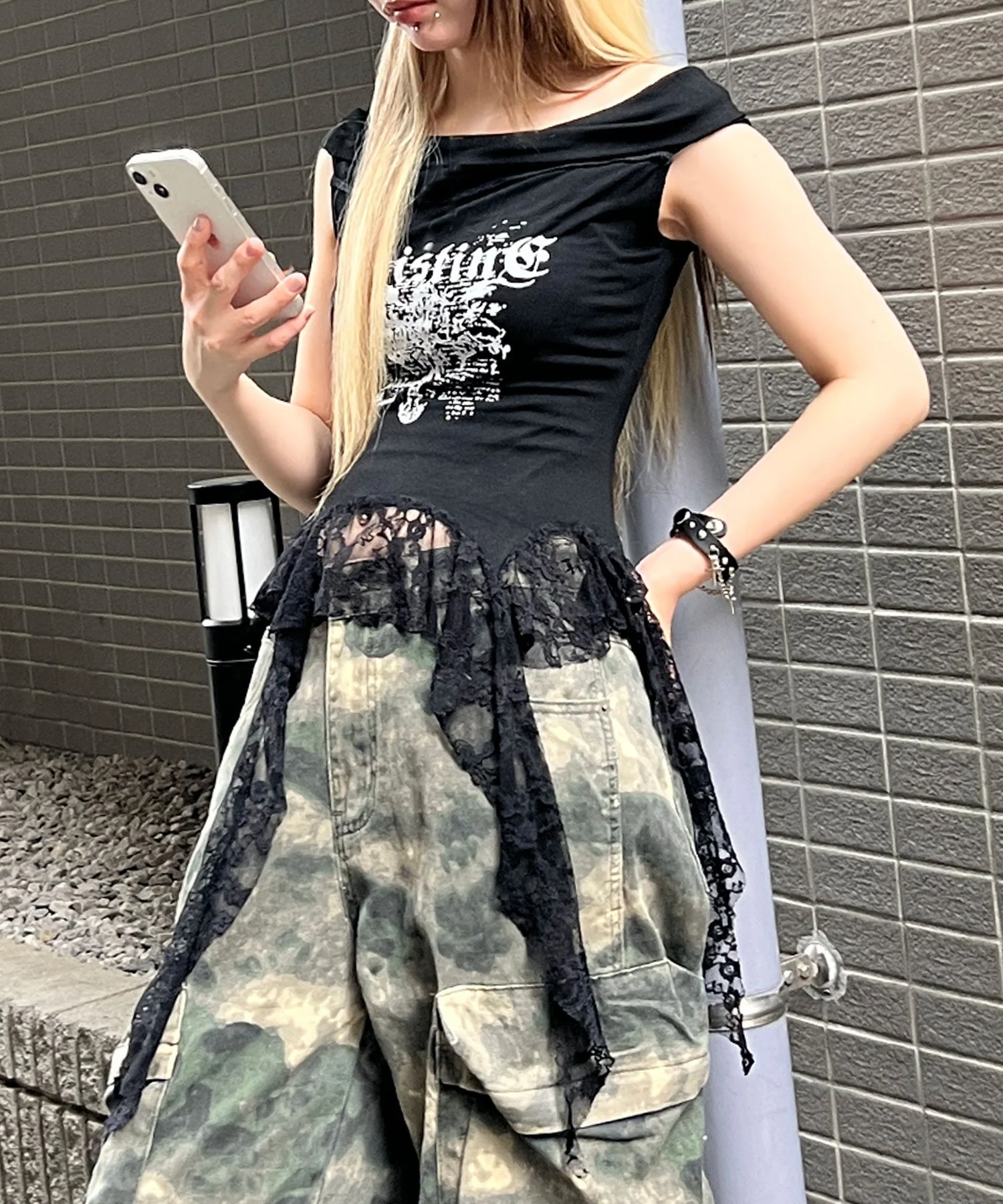 ゴシックサイドレースフリルトップ - Image 13
