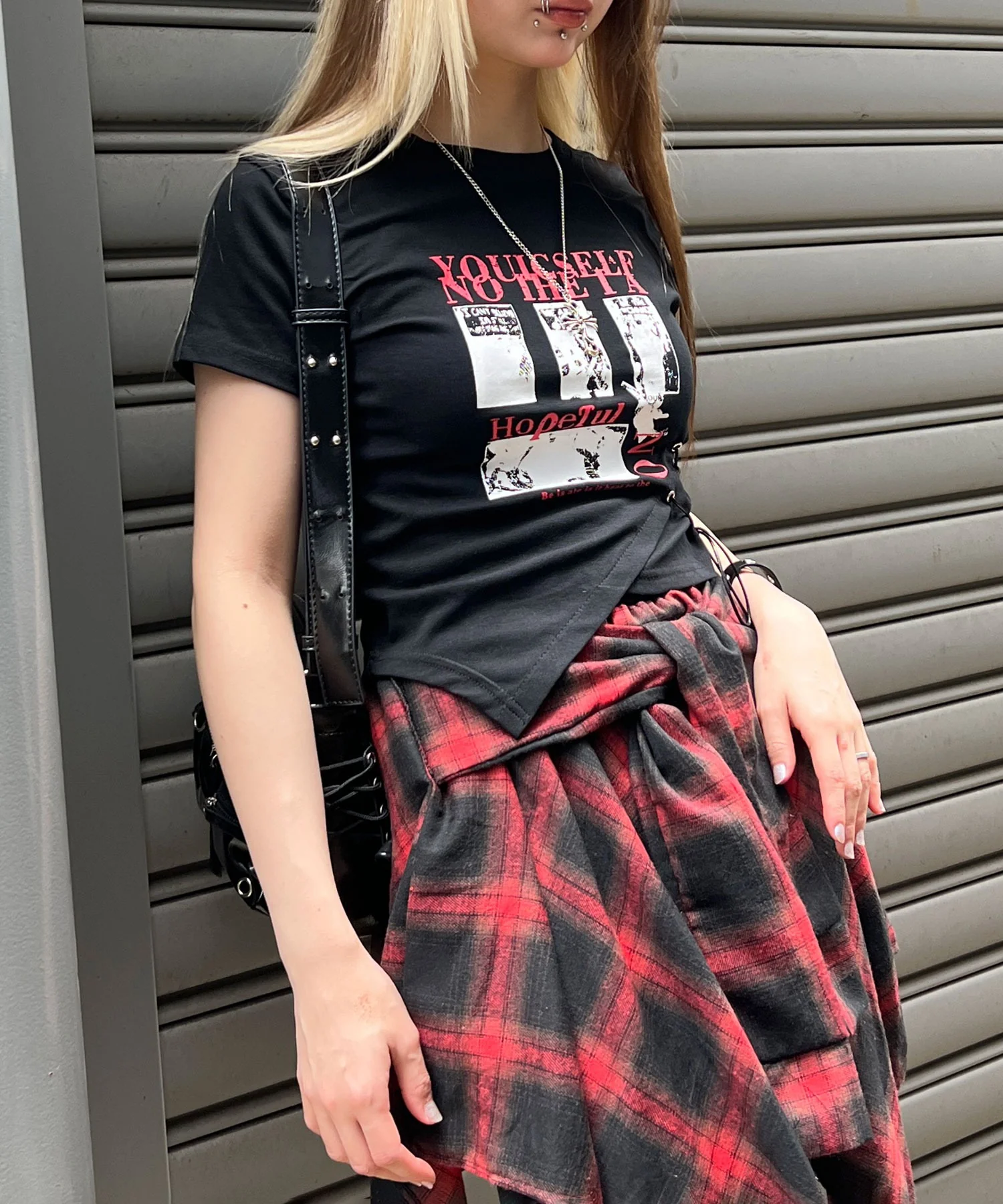 サイドレースアップパンクT - Image 13