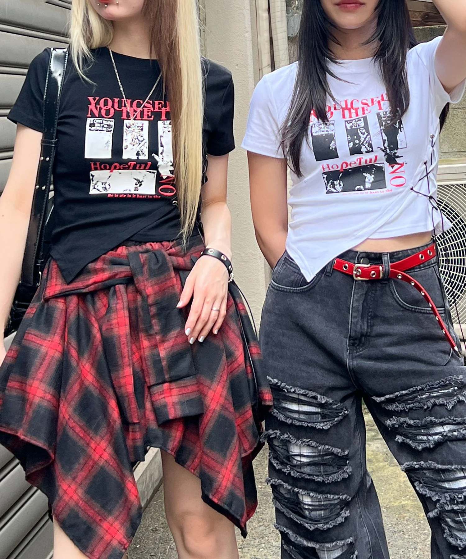サイドレースアップパンクT - Image 4